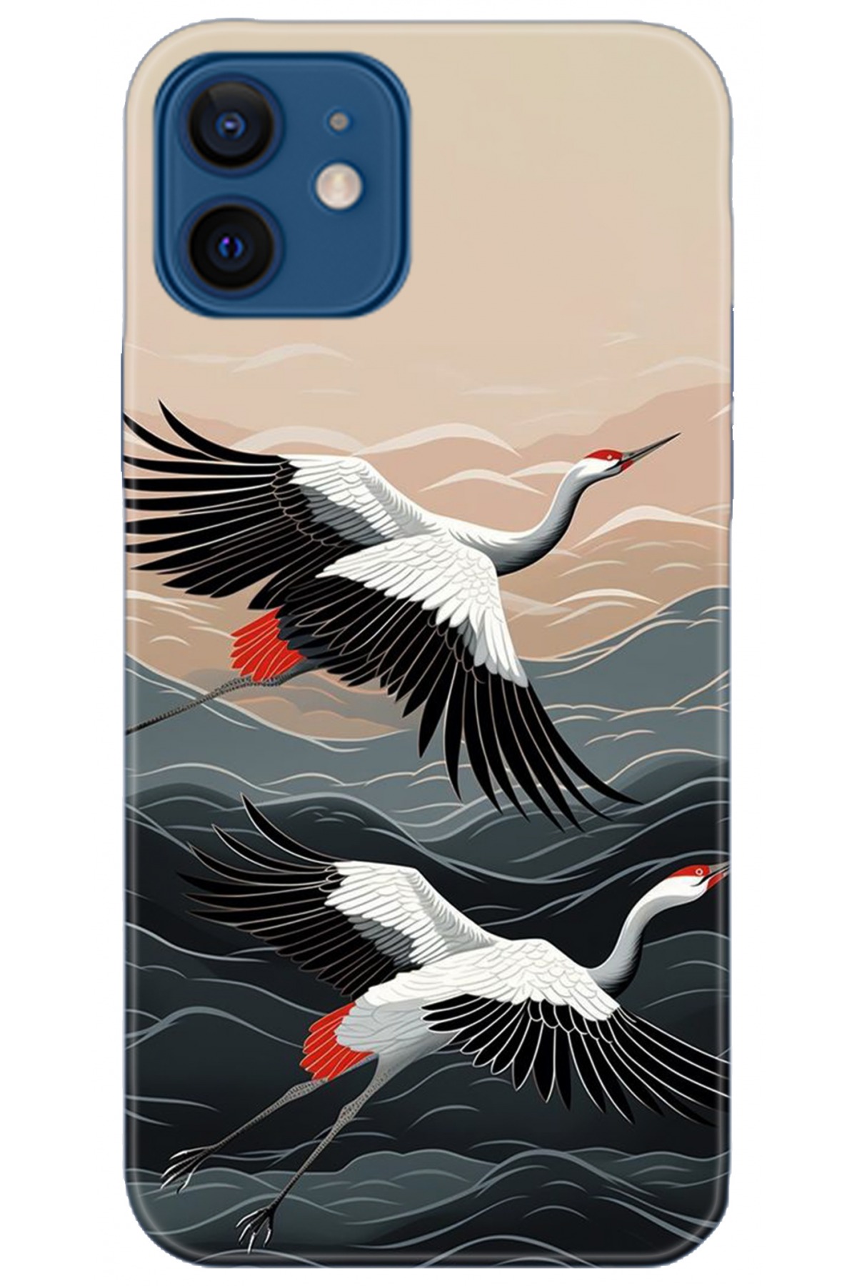 Apple iPhone 12 6.1inç Uyumlu Kılıf HD Baskılı Kılıf - Followed Institution 5232