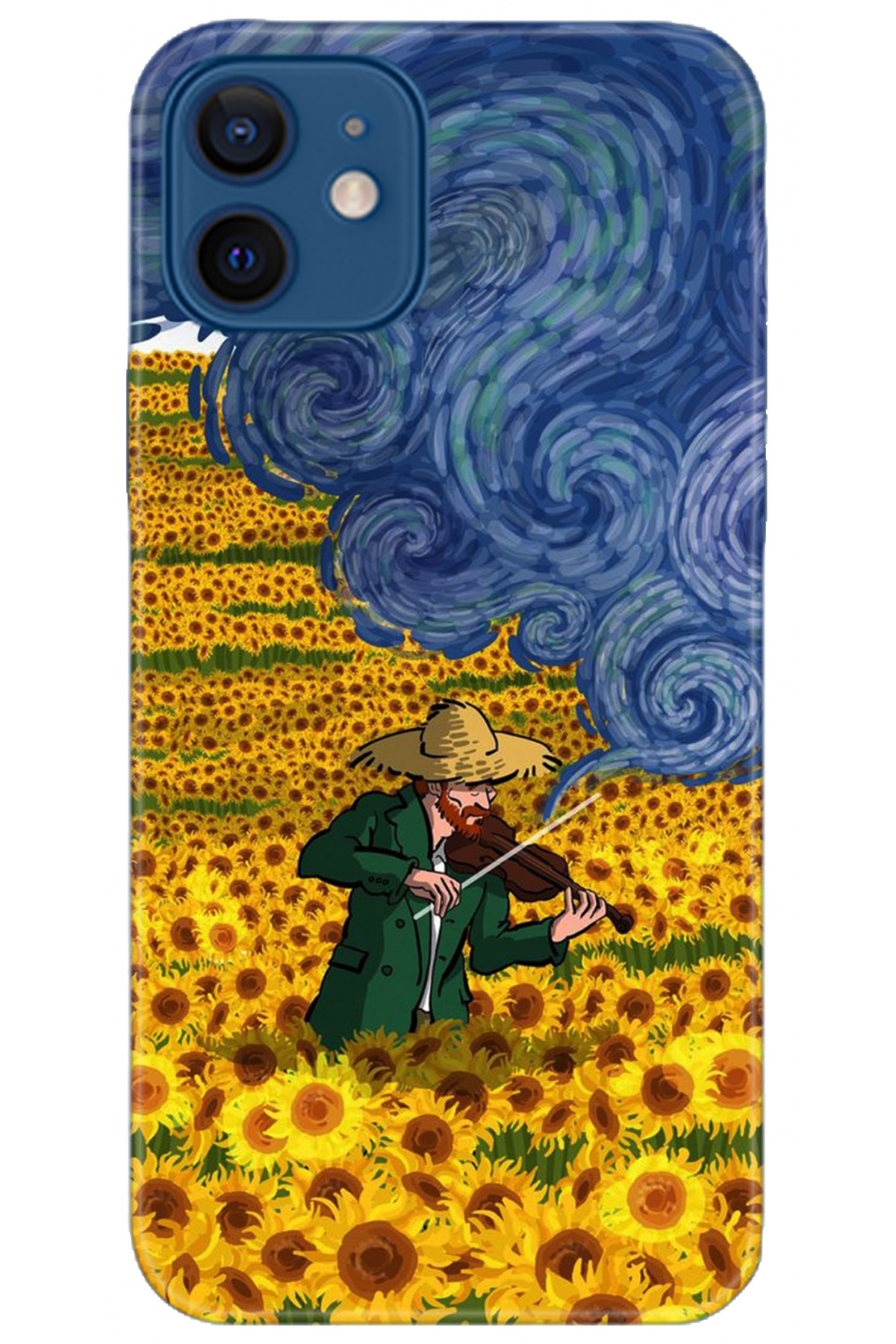 Apple iPhone 12 6.1inç Uyumlu Kılıf HD Baskılı Kılıf - Followed Institution 5250