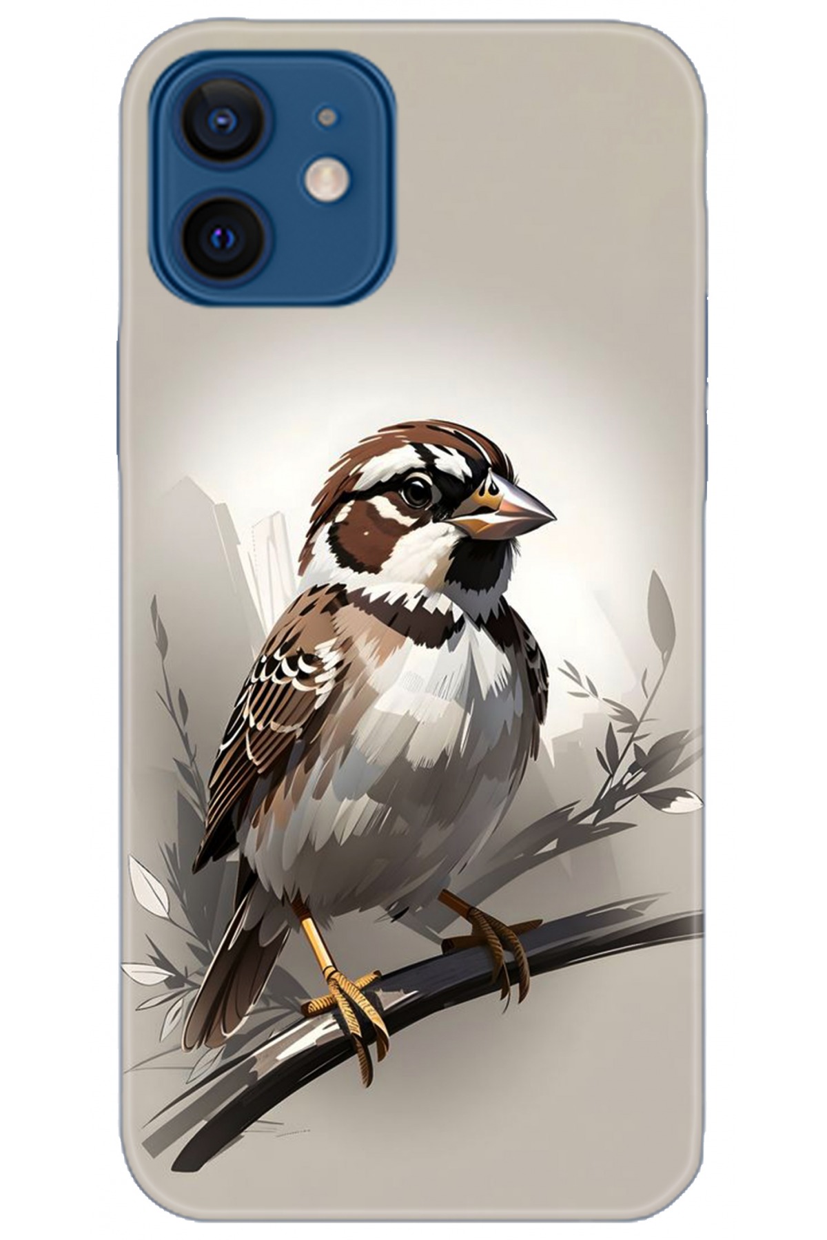 Apple iPhone 12 6.1inç Uyumlu Kılıf HD Baskılı Kılıf - Followed Institution 5258