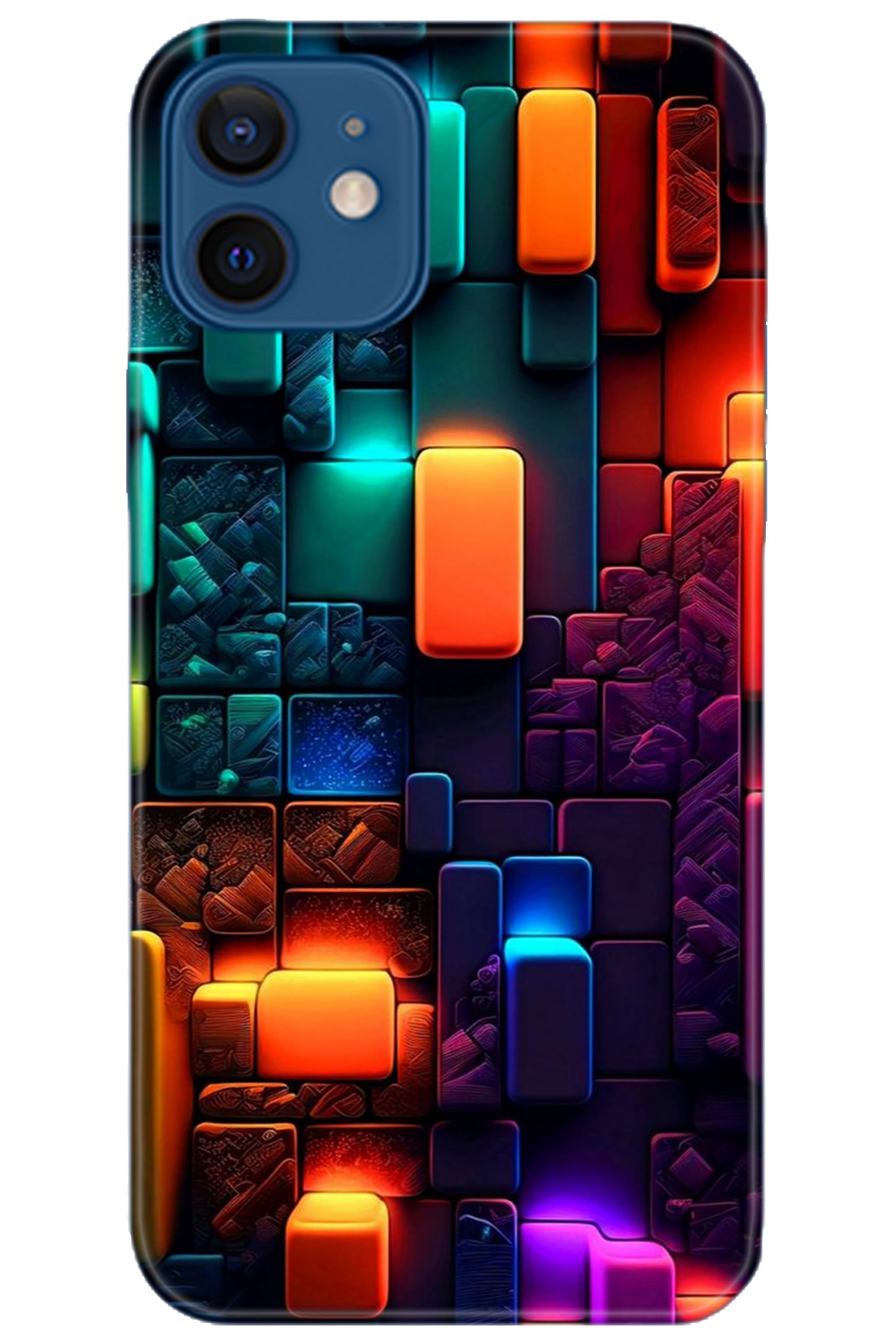 Apple iPhone 12 6.1inç Uyumlu Kılıf HD Baskılı Kılıf - Followed Institution 5266