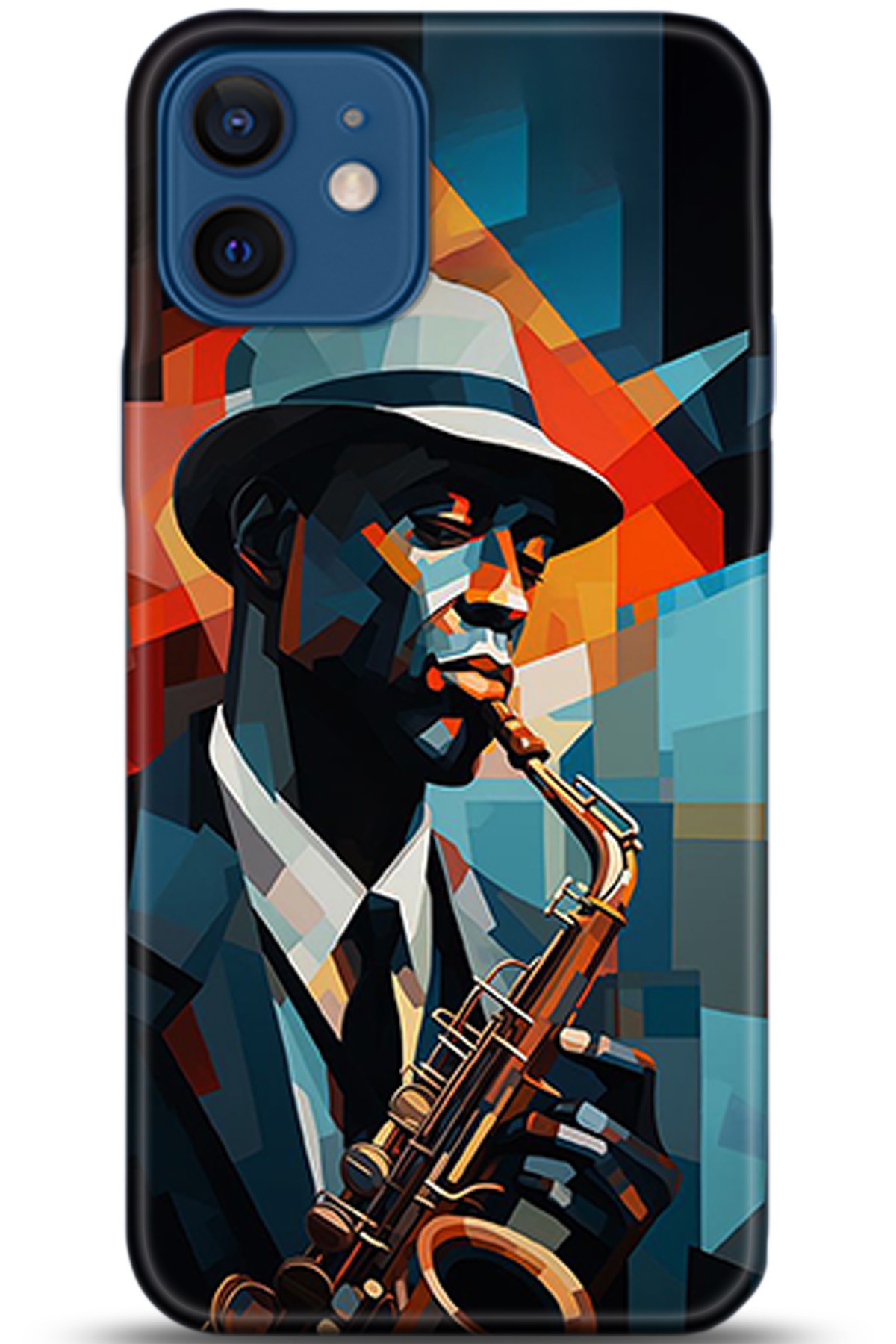 Apple iPhone 12 6.1inç Uyumlu Kılıf HD Baskılı Kılıf - Followed Institution 5326