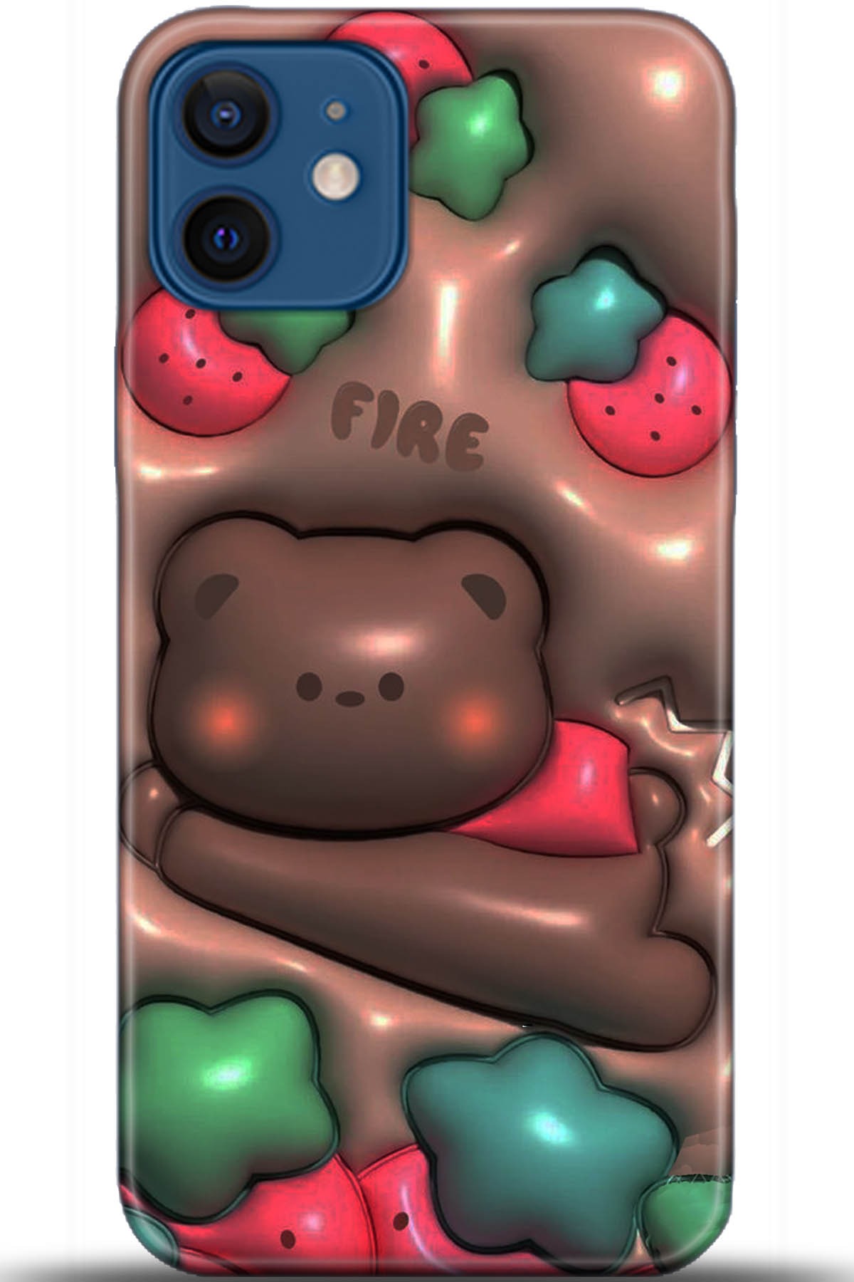 Apple iPhone 12 6.1inç Uyumlu Kılıf HD Baskılı Kılıf - Followed Institution 5371