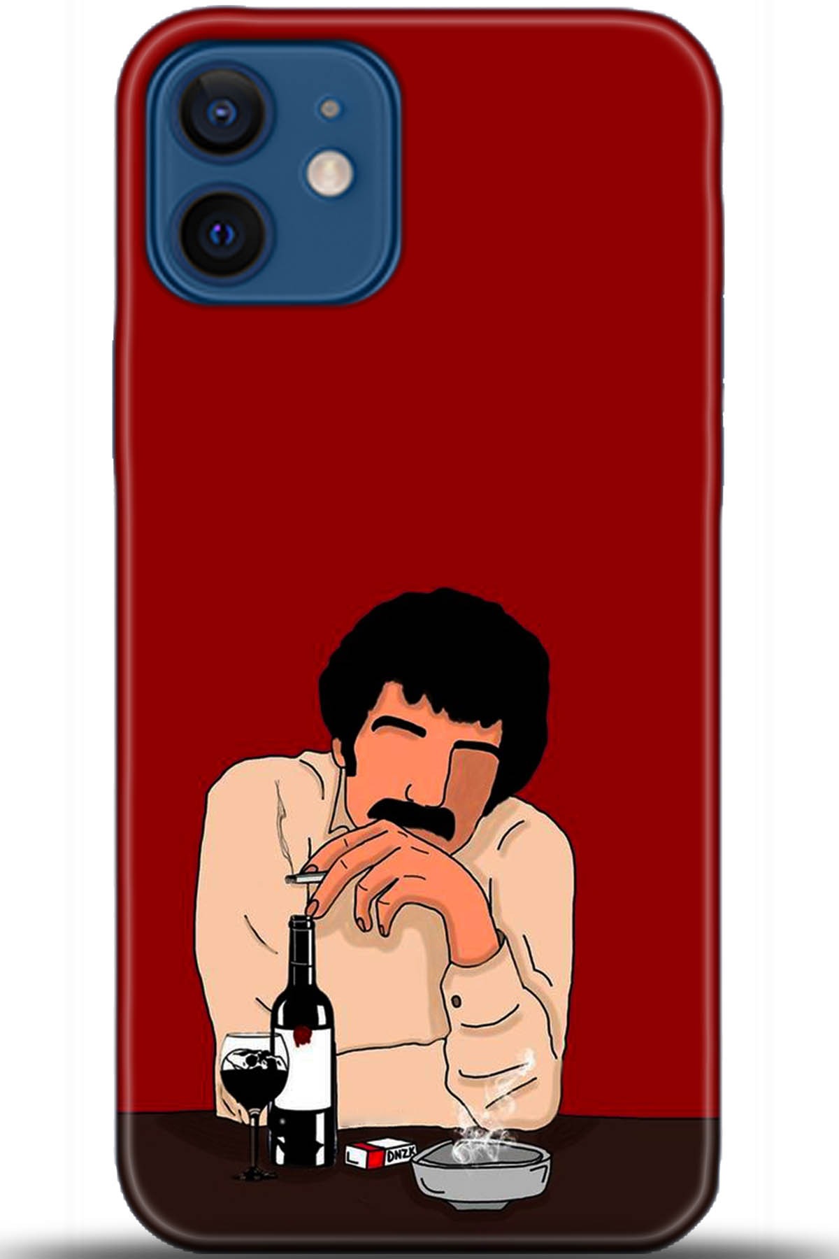 Apple iPhone 12 6.1inç Uyumlu Kılıf HD Baskılı Kılıf - Followed Institution 5396