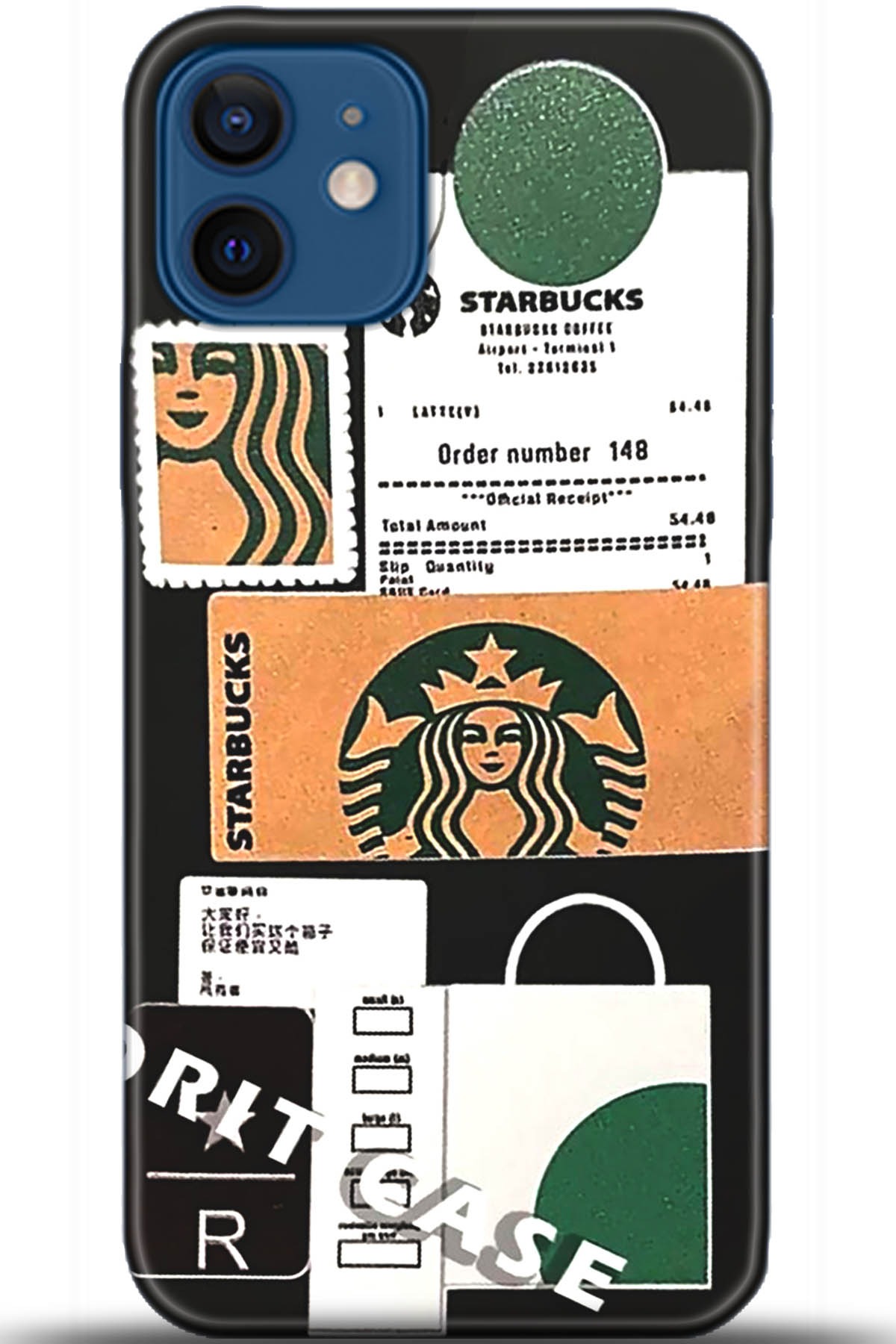 Apple iPhone 12 6.1inç Uyumlu Kılıf HD Baskılı Kılıf - Followed Institution 5445