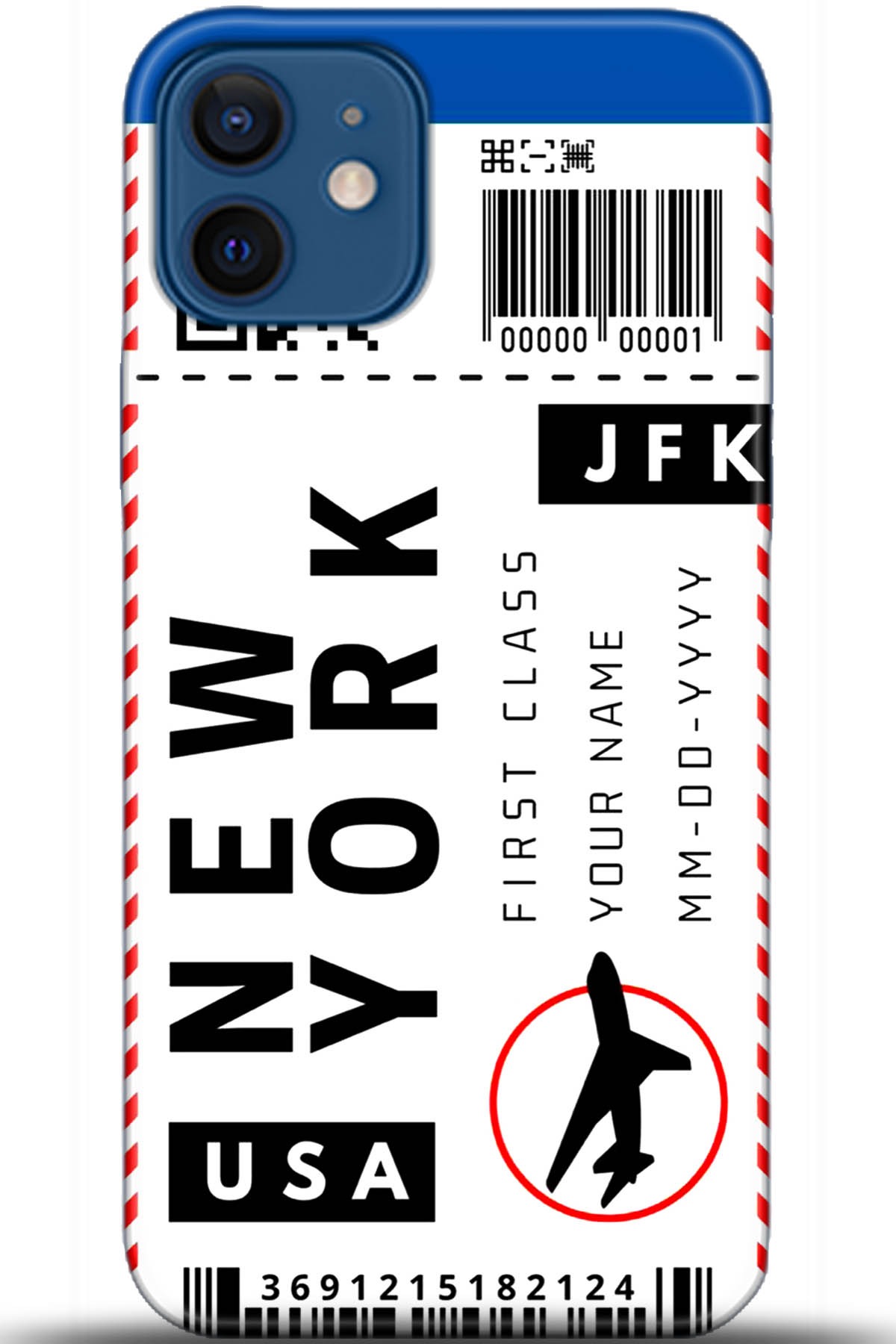 Apple iPhone 12 6.1inç Uyumlu Kılıf HD Baskılı Kılıf - Followed Institution 5490