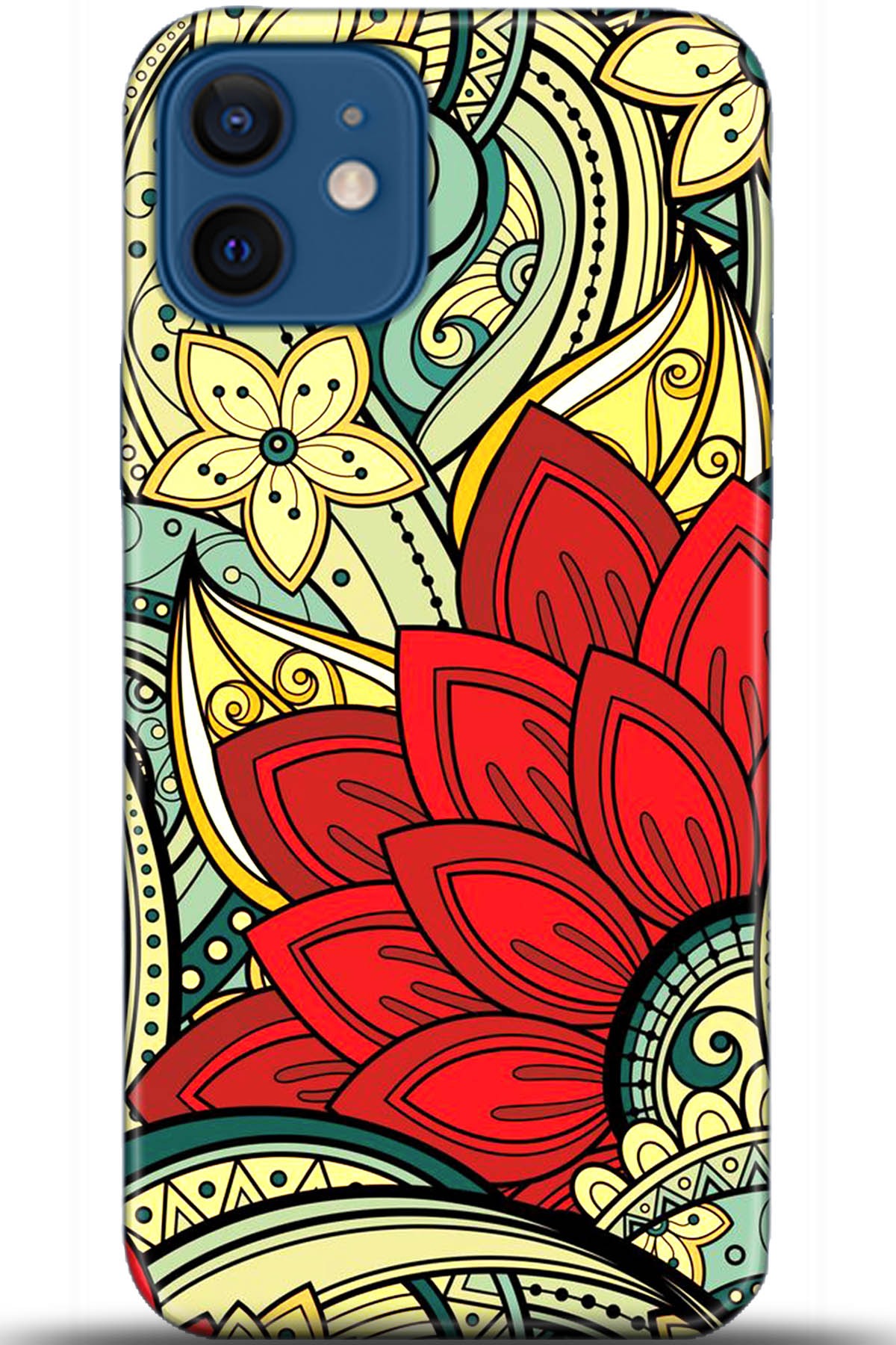 Apple iPhone 12 6.1inç Uyumlu Kılıf HD Baskılı Kılıf - Followed Institution 5534