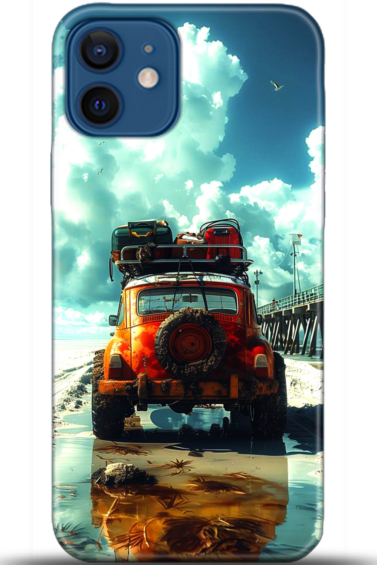 Apple iPhone 12 6.1inç Uyumlu Kılıf HD Baskılı Kılıf - Followed Institution 5559