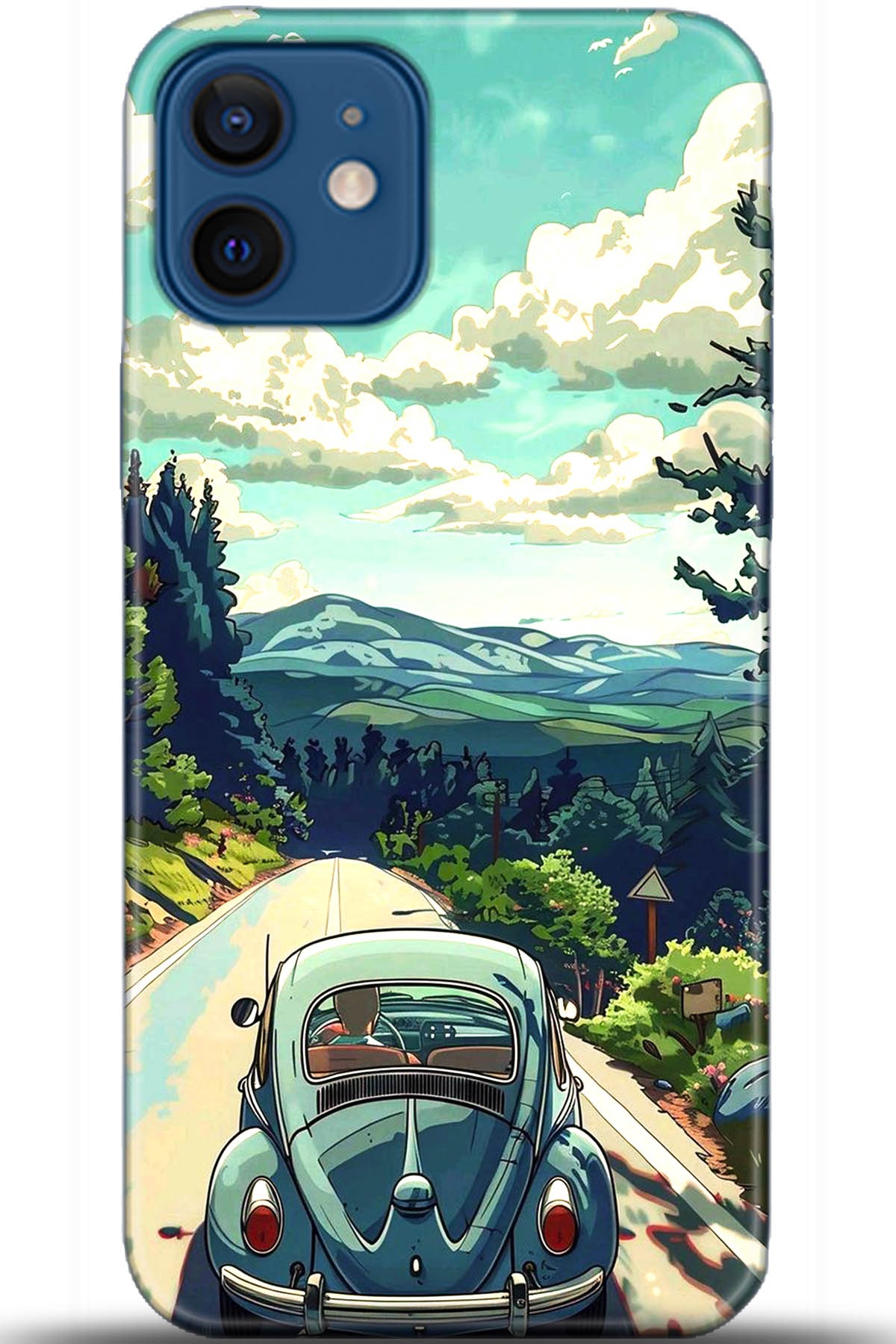 Apple iPhone 12 6.1inç Uyumlu Kılıf HD Baskılı Kılıf - Followed Institution 5563