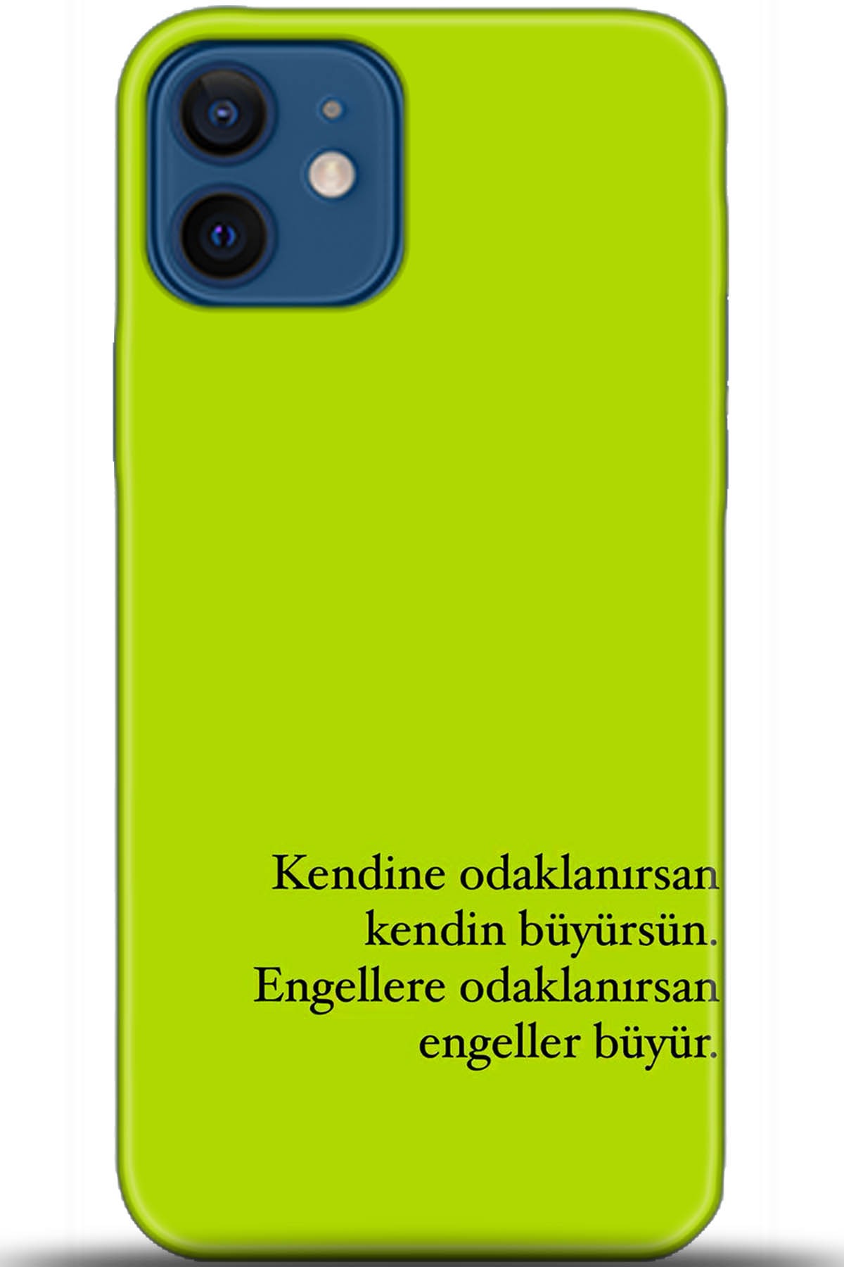 Apple iPhone 12 6.1inç Uyumlu Kılıf HD Baskılı Kılıf - Followed Institution 5593