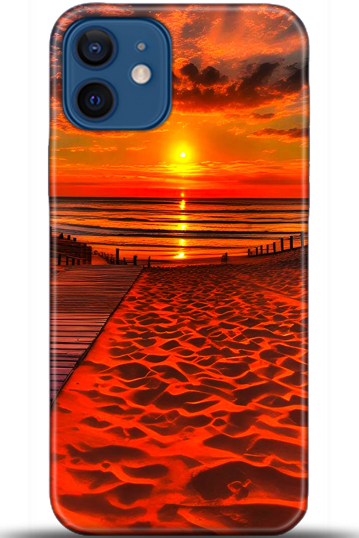 Apple iPhone 12 6.1inç Uyumlu Kılıf HD Baskılı Kılıf - Followed Institution 5600