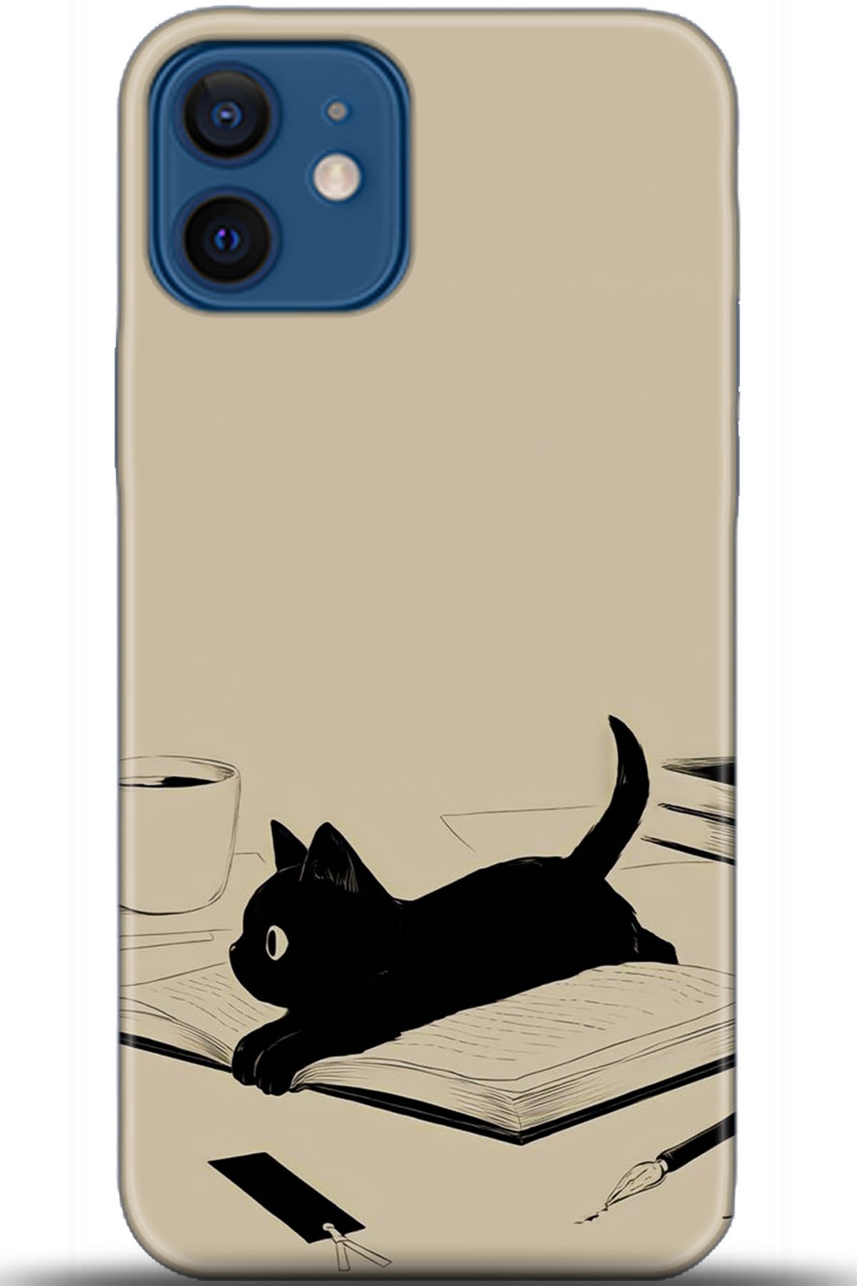 Apple iPhone 12 6.1inç Uyumlu Kılıf HD Baskılı Kılıf - Followed Institution 5603