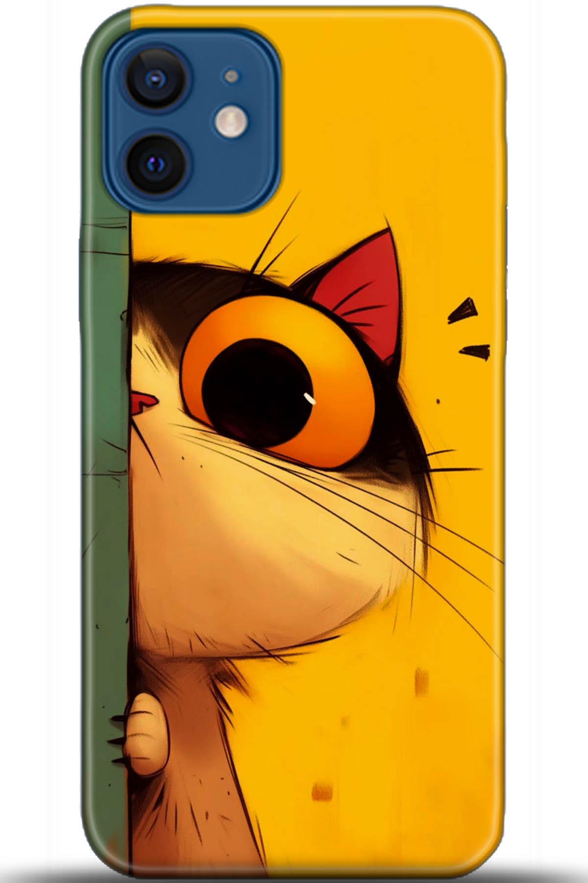 Apple iPhone 12 6.1inç Uyumlu Kılıf HD Baskılı Kılıf - Followed Institution 5655