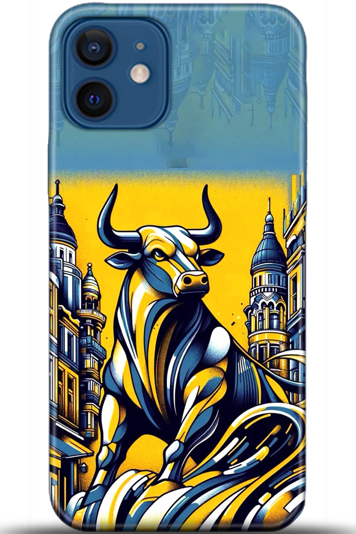 Apple iPhone 12 6.1inç Uyumlu Kılıf HD Baskılı Kılıf - Followed Institution 5661