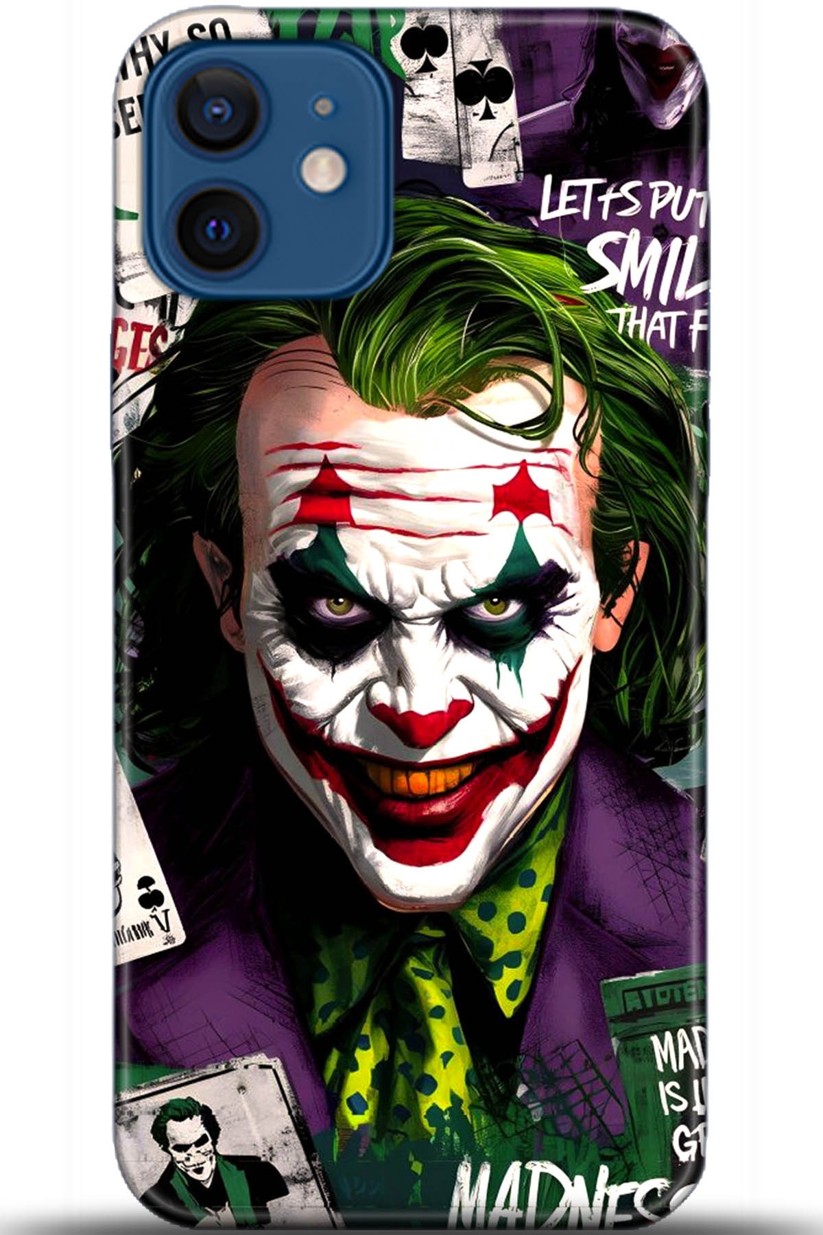 Apple iPhone 12 6.1inç Uyumlu Kılıf HD Baskılı Kılıf - Followed Institution 5673