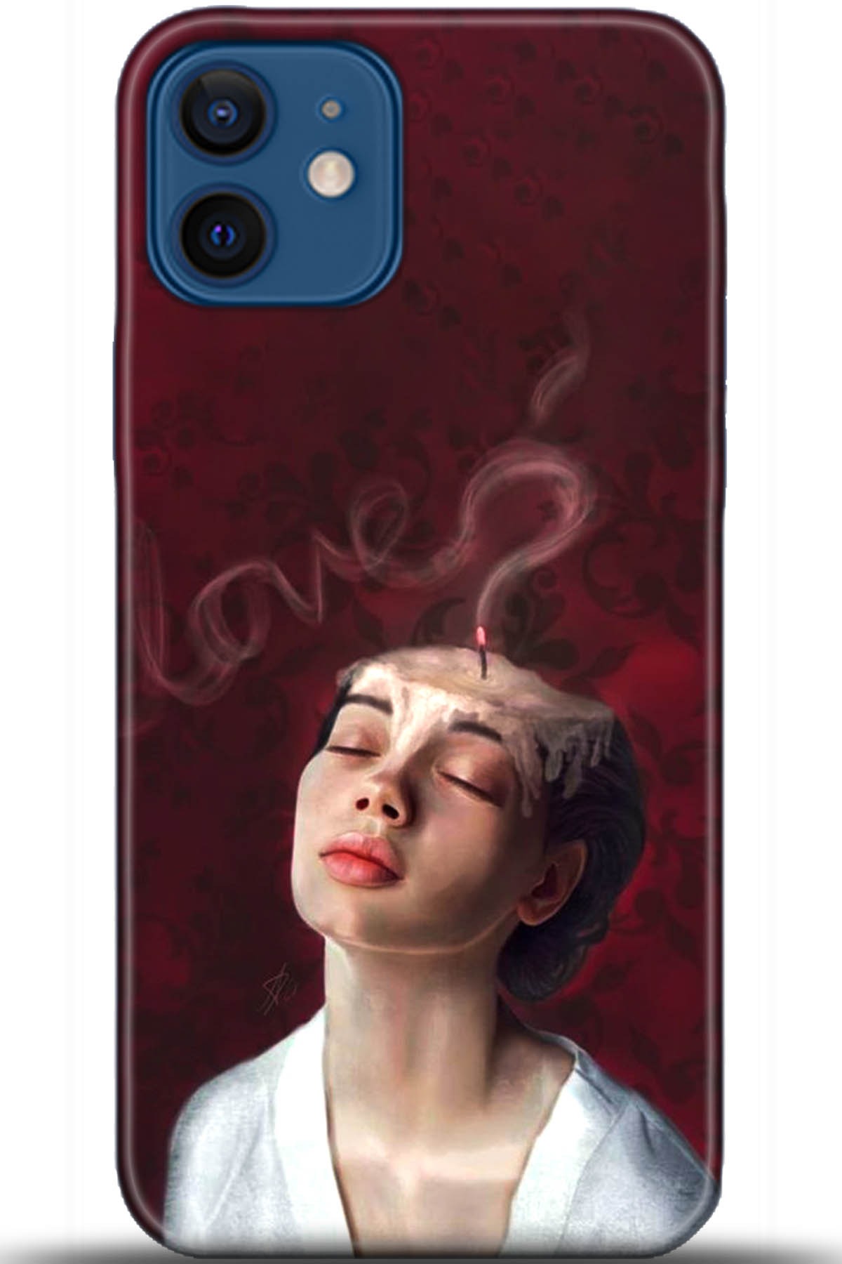 Apple iPhone 12 6.1inç Uyumlu Kılıf HD Baskılı Kılıf - Followed Institution 5680