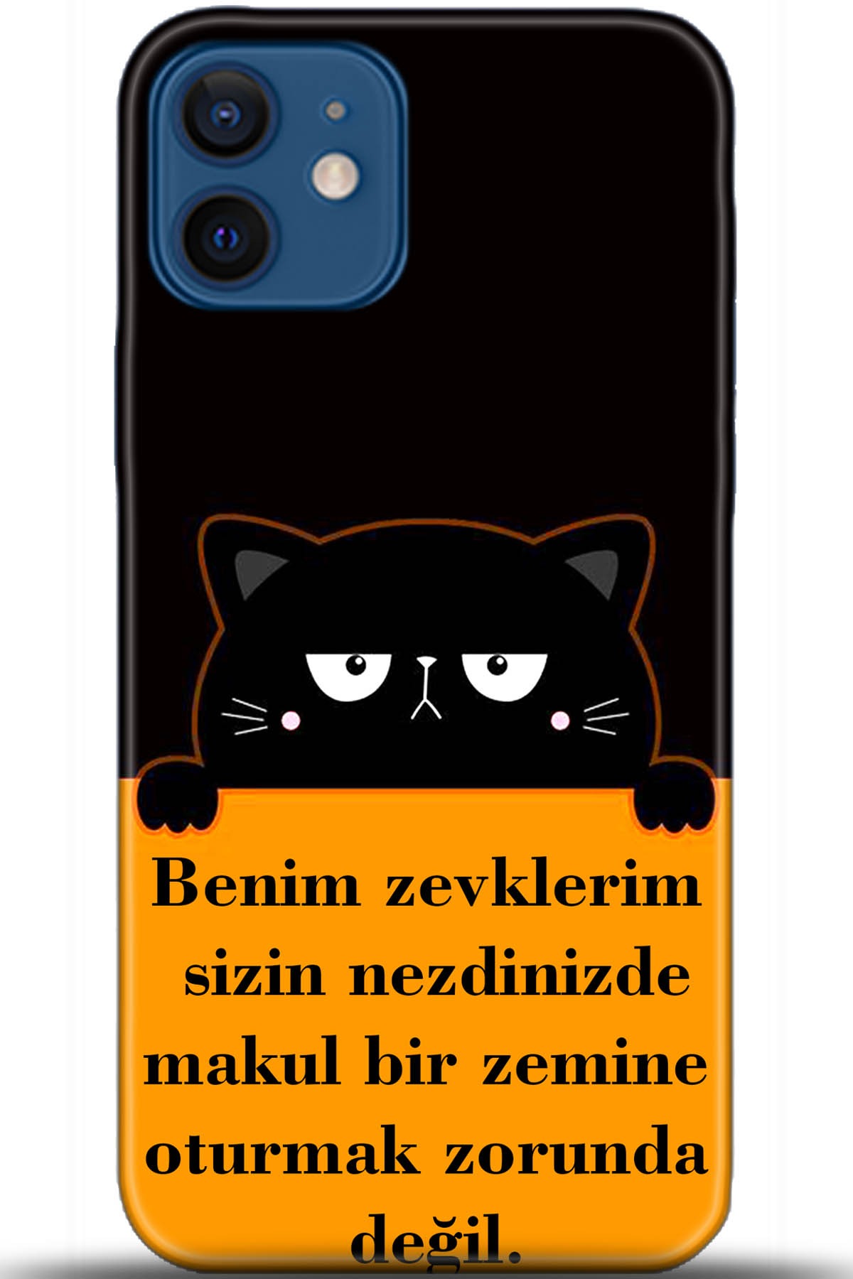 Apple iPhone 12 6.1inç Uyumlu Kılıf HD Baskılı Kılıf - Followed Institution 5720