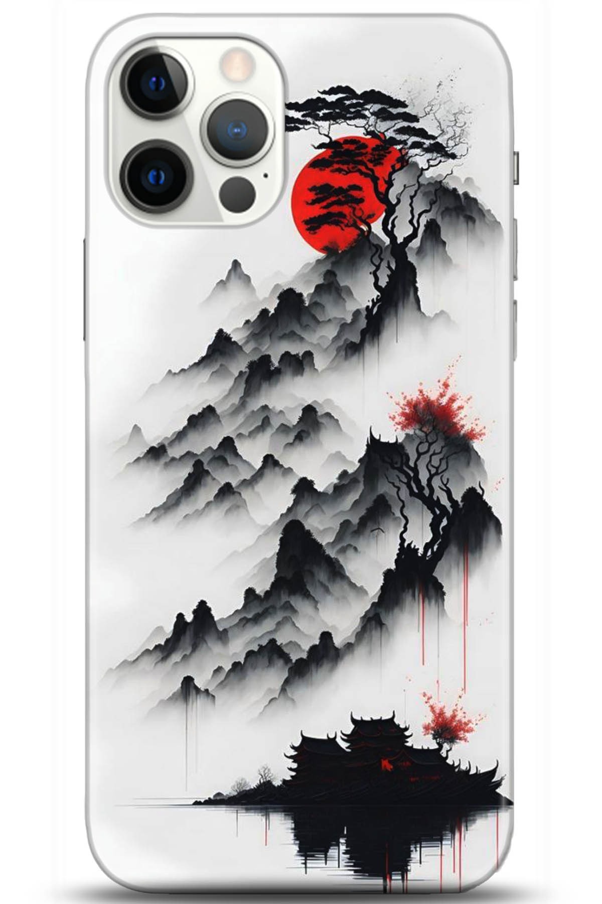 Apple iPhone 12 Pro 6.1inç Uyumlu Kılıf HD Baskılı Kılıf - Followed Institution 5172