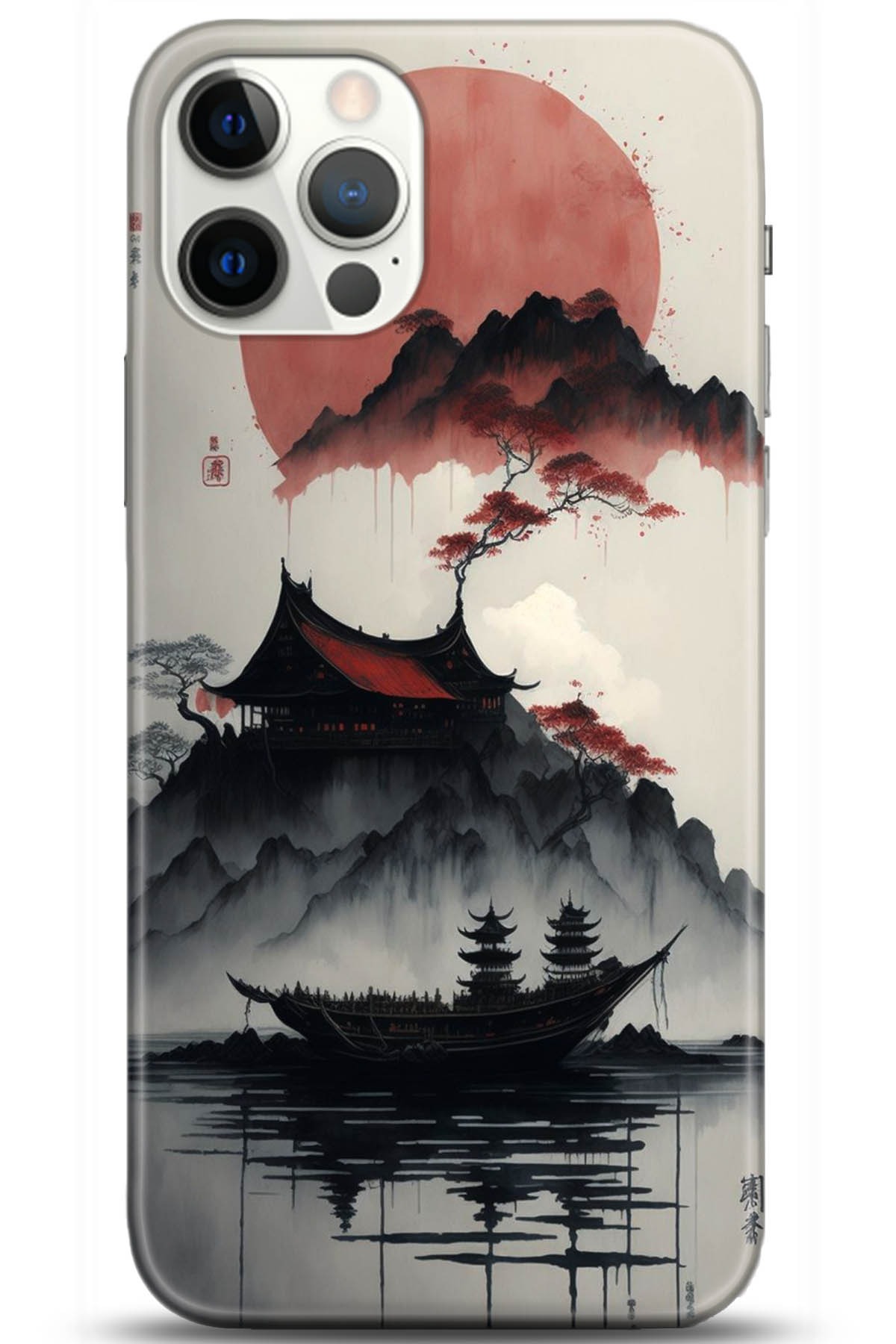 Apple iPhone 12 Pro 6.1inç Uyumlu Kılıf HD Baskılı Kılıf - Followed Institution 5174