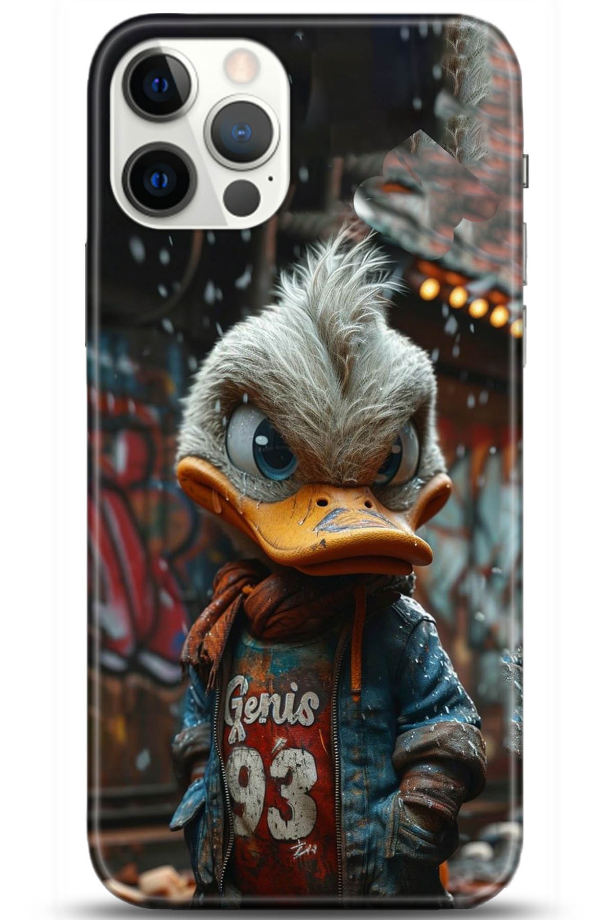 Apple iPhone 12 Pro 6.1inç Uyumlu Kılıf HD Baskılı Kılıf - Followed Institution 5230