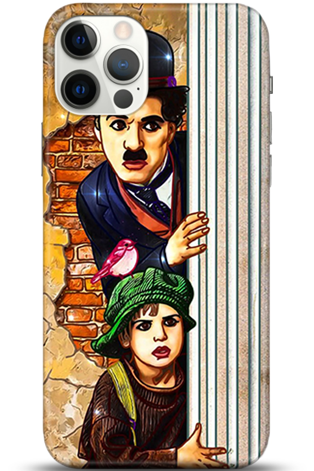 Apple iPhone 12 Pro 6.1inç Uyumlu Kılıf HD Baskılı Kılıf - Followed Institution 5348