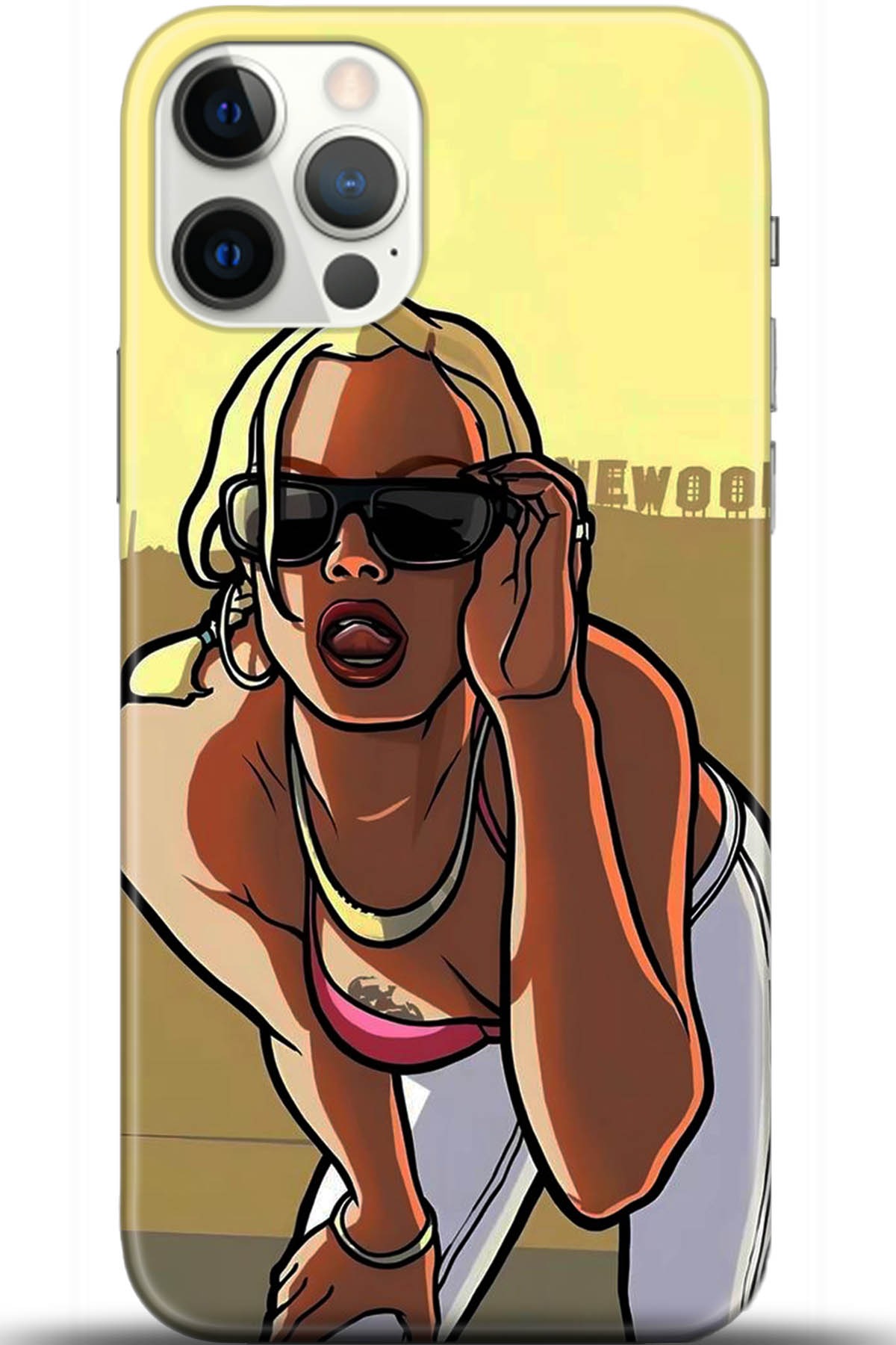 Apple iPhone 12 Pro 6.1inç Uyumlu Kılıf HD Baskılı Kılıf - Followed Institution 5412