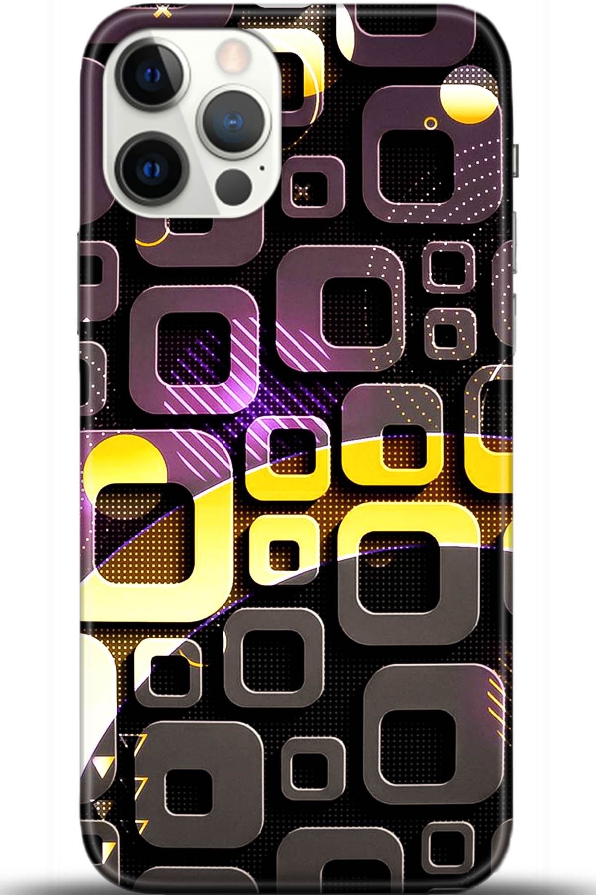 Apple iPhone 12 Pro 6.1inç Uyumlu Kılıf HD Baskılı Kılıf - Followed Institution 5526