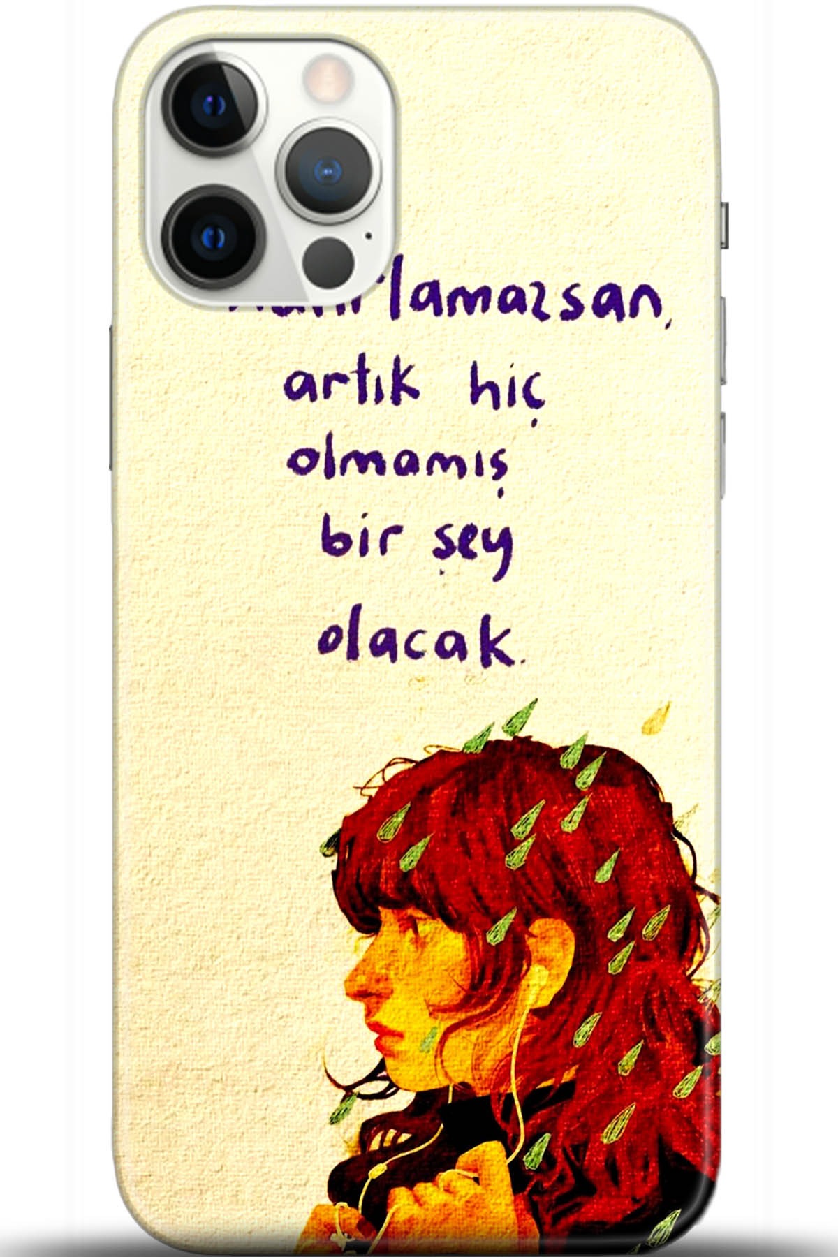 Apple iPhone 12 Pro 6.1inç Uyumlu Kılıf HD Baskılı Kılıf - Followed Institution 5595