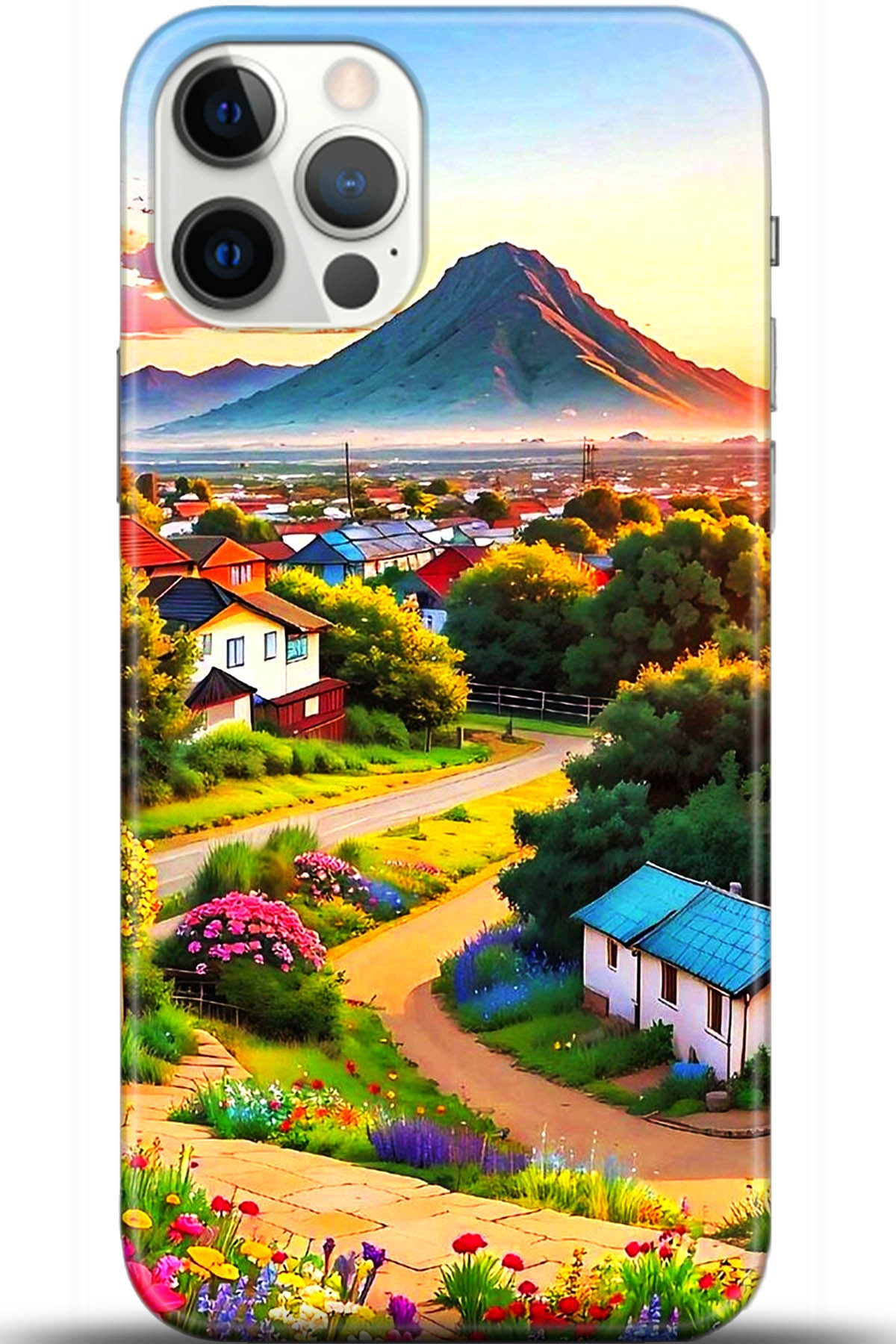 Apple iPhone 12 Pro 6.1inç Uyumlu Kılıf HD Baskılı Kılıf - Followed Institution 5605