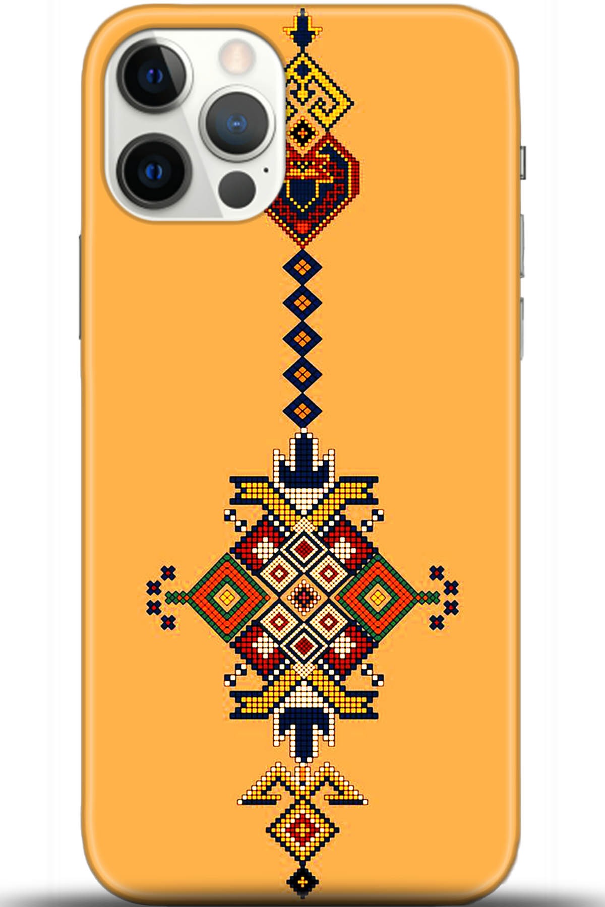 Apple iPhone 12 Pro 6.1inç Uyumlu Kılıf HD Baskılı Kılıf - Followed Institution 5609