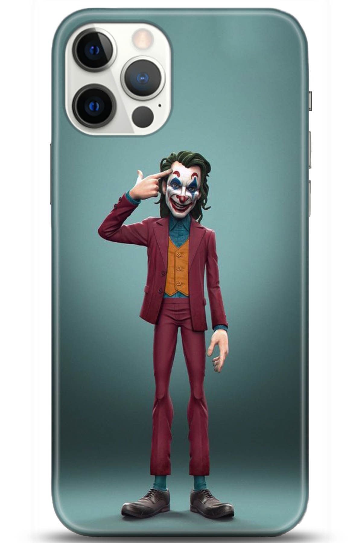 Apple iPhone 12 Pro Max 6.7inç Uyumlu Kılıf HD Baskılı Kılıf - Followed Institution 5017