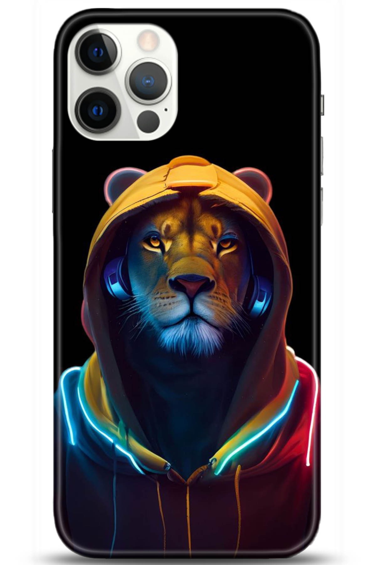 Apple iPhone 12 Pro Max 6.7inç Uyumlu Kılıf HD Baskılı Kılıf - Followed Institution 5057