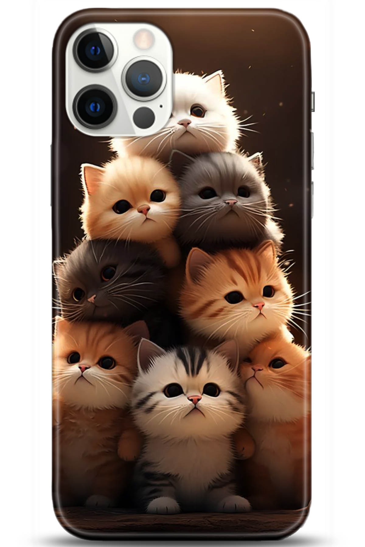 Apple iPhone 12 Pro Max 6.7inç Uyumlu Kılıf HD Baskılı Kılıf - Followed Institution 5113