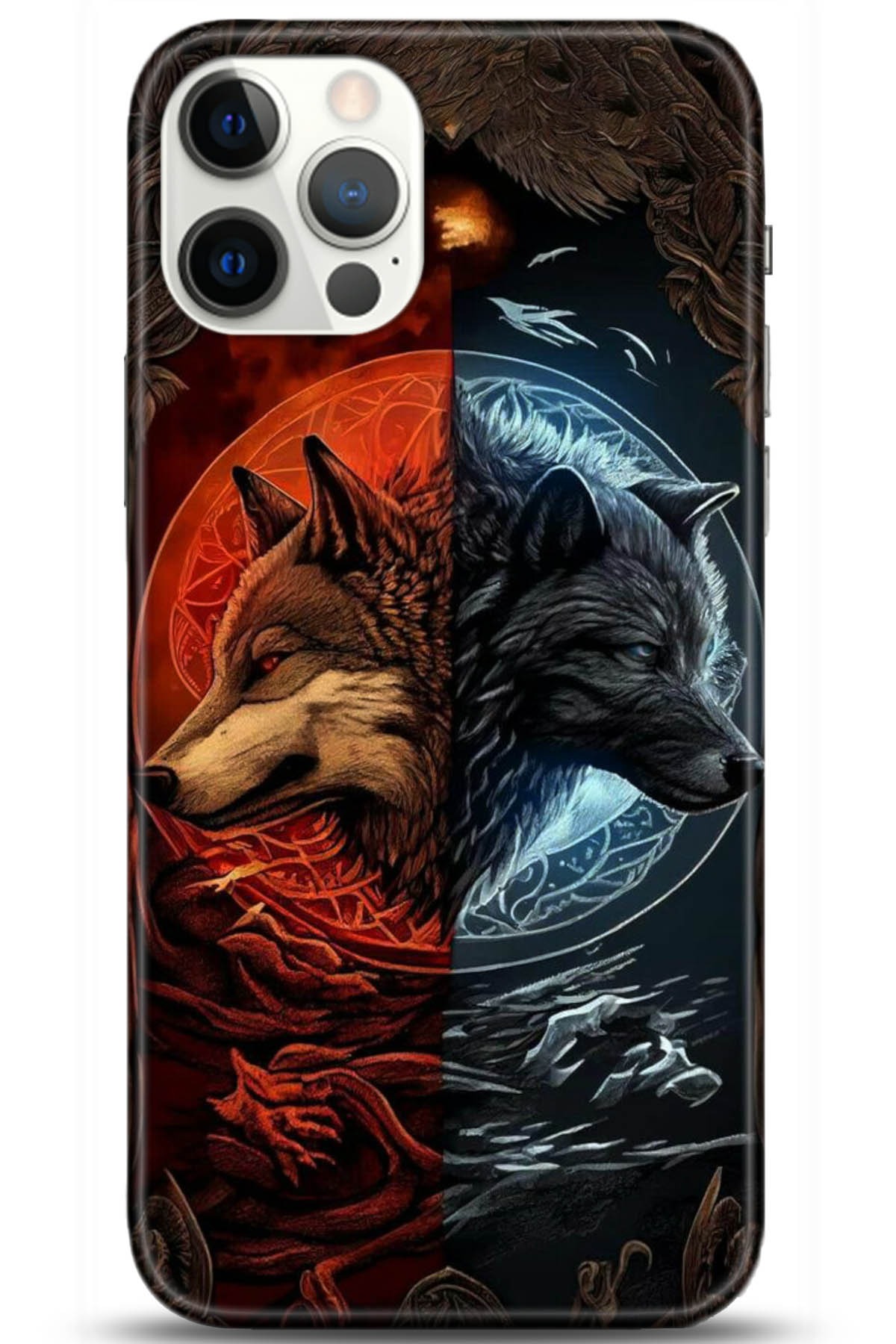 Apple iPhone 12 Pro Max 6.7inç Uyumlu Kılıf HD Baskılı Kılıf - Followed Institution 5136