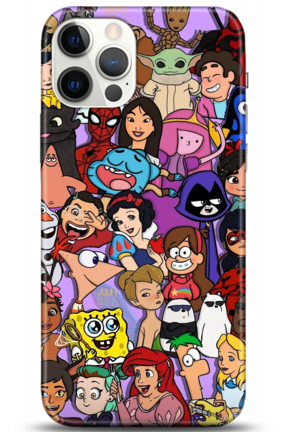 Apple iPhone 12 Pro Max 6.7inç Uyumlu Kılıf HD Baskılı Kılıf - Followed Institution 5168