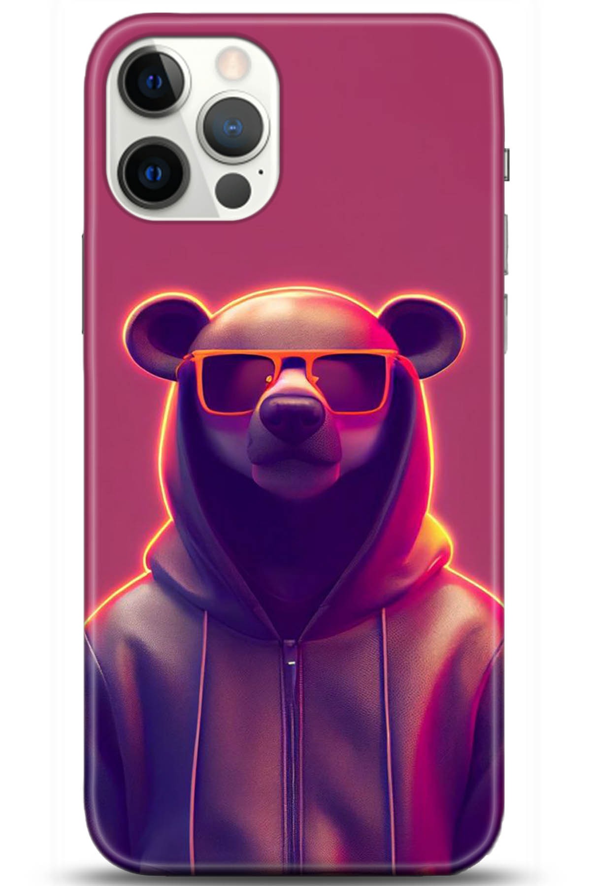 Apple iPhone 12 Pro Max 6.7inç Uyumlu Kılıf HD Baskılı Kılıf - Followed Institution 5212