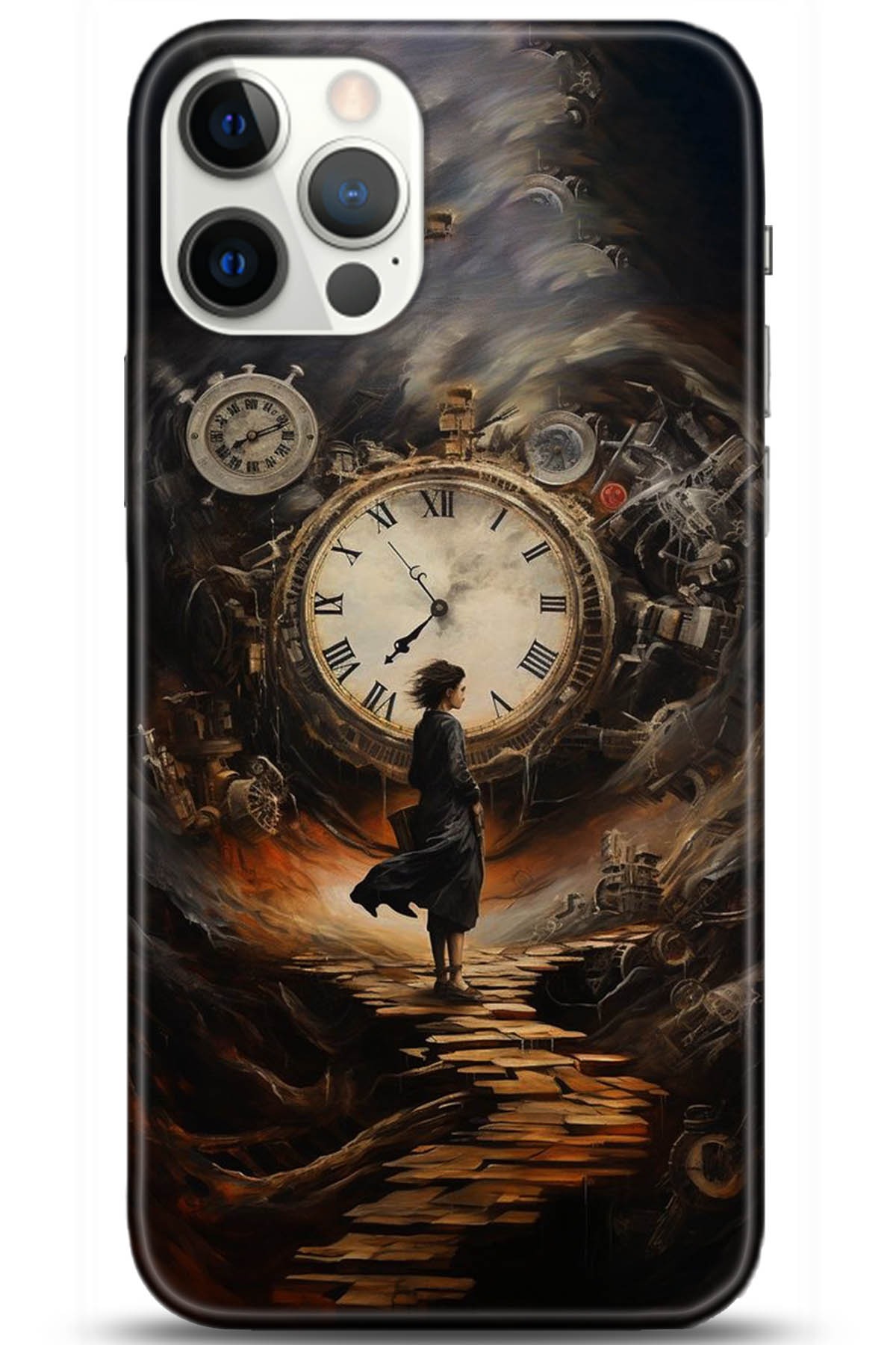 Apple iPhone 12 Pro Max 6.7inç Uyumlu Kılıf HD Baskılı Kılıf - Followed Institution 5252