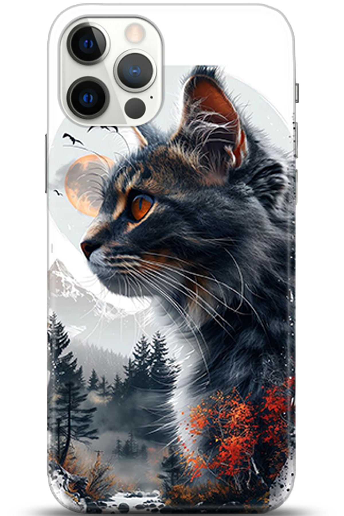 Apple iPhone 12 Pro Max 6.7inç Uyumlu Kılıf HD Baskılı Kılıf - Followed Institution 5319