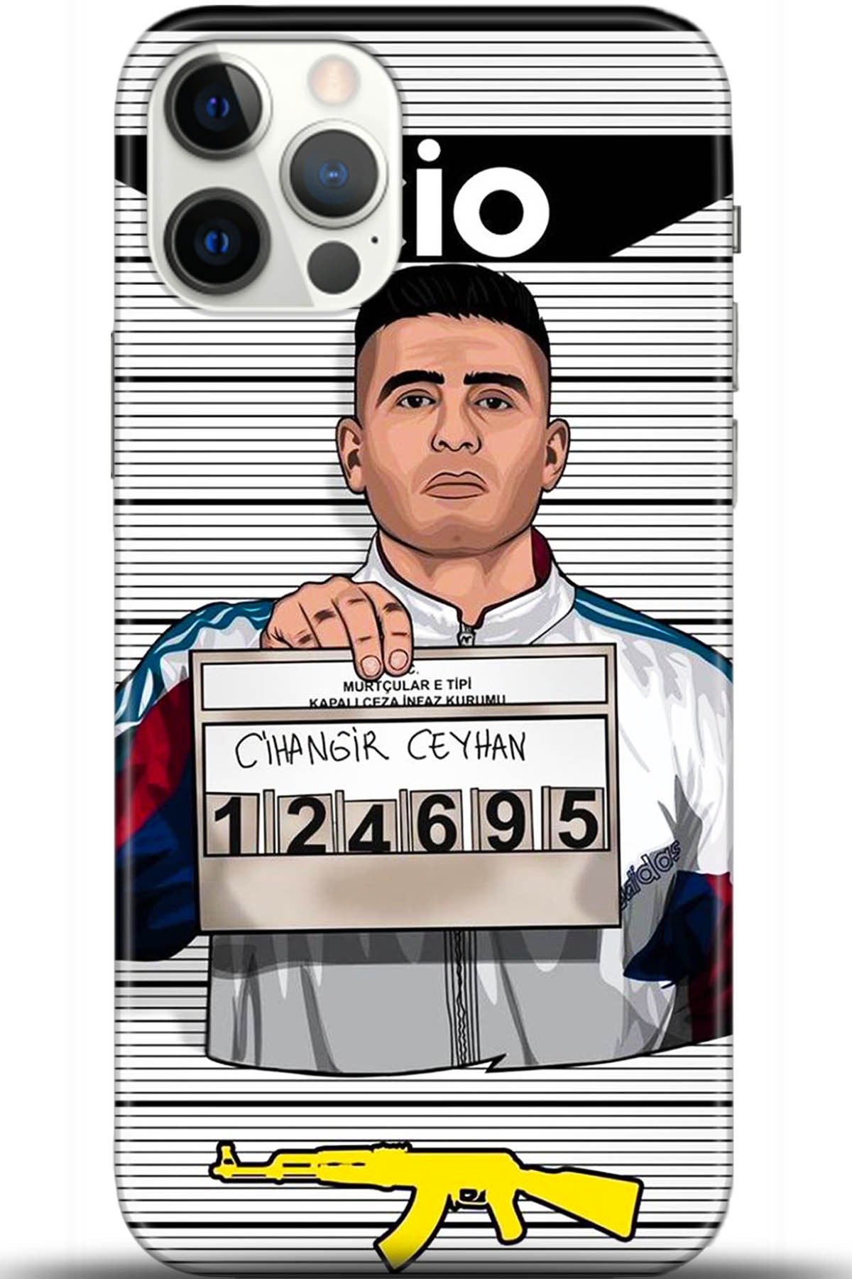 Apple iPhone 12 Pro Max 6.7inç Uyumlu Kılıf HD Baskılı Kılıf - Followed Institution 5411