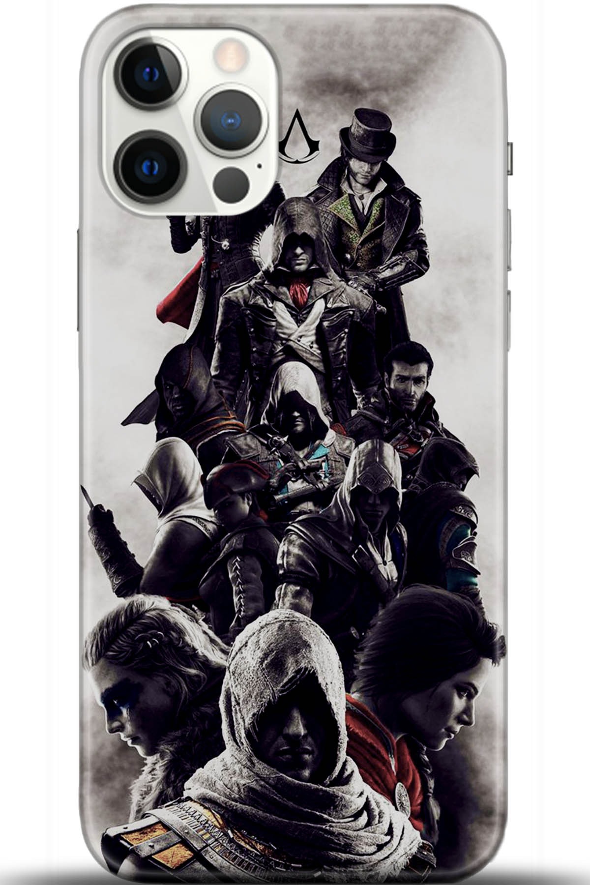 Apple iPhone 12 Pro Max 6.7inç Uyumlu Kılıf HD Baskılı Kılıf - Followed Institution 5426