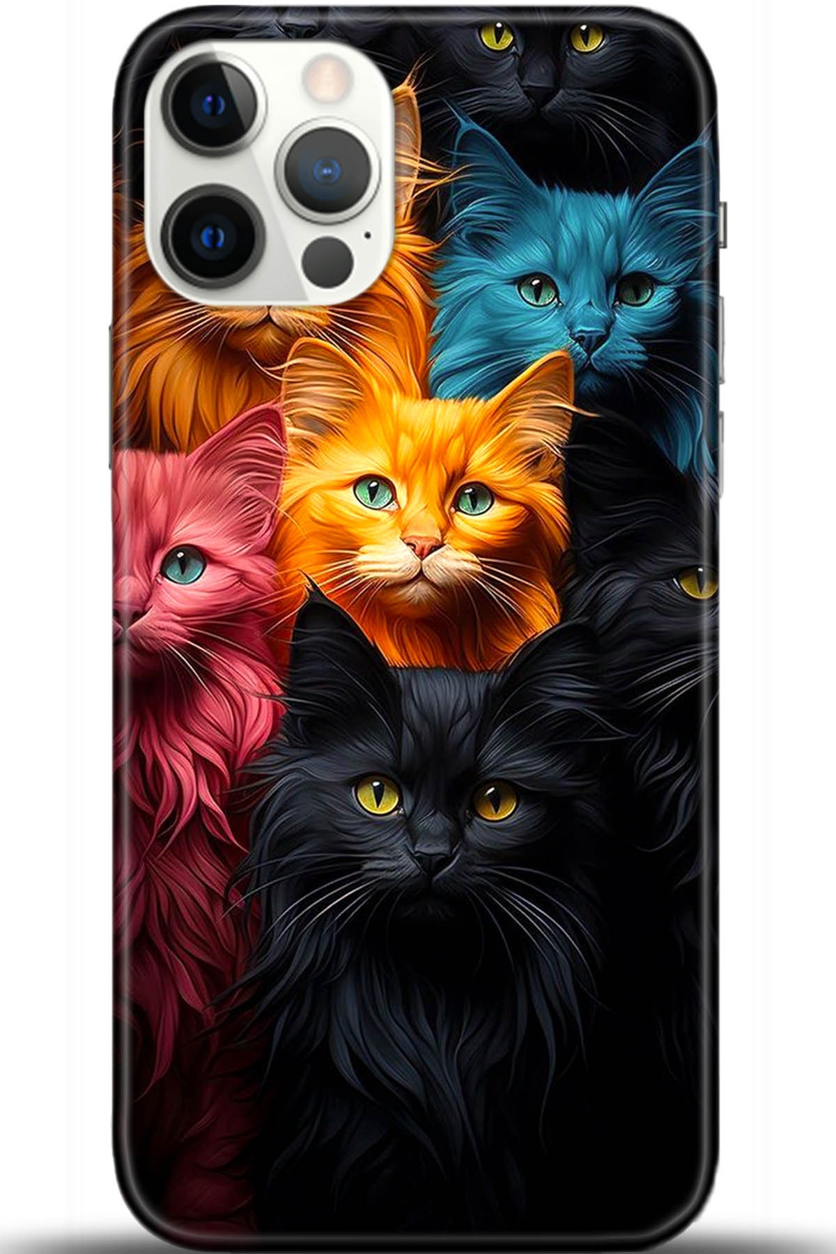 Apple iPhone 12 Pro Max 6.7inç Uyumlu Kılıf HD Baskılı Kılıf - Followed Institution 5610