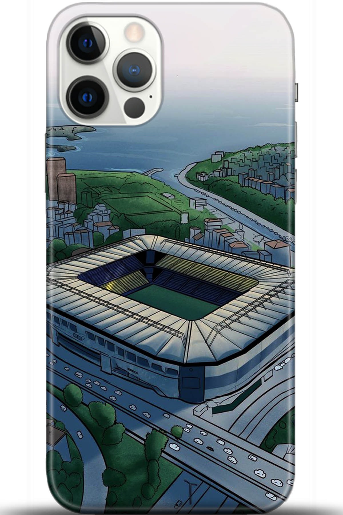 Apple iPhone 12 Pro Max 6.7inç Uyumlu Kılıf HD Baskılı Kılıf - Followed Institution 5715