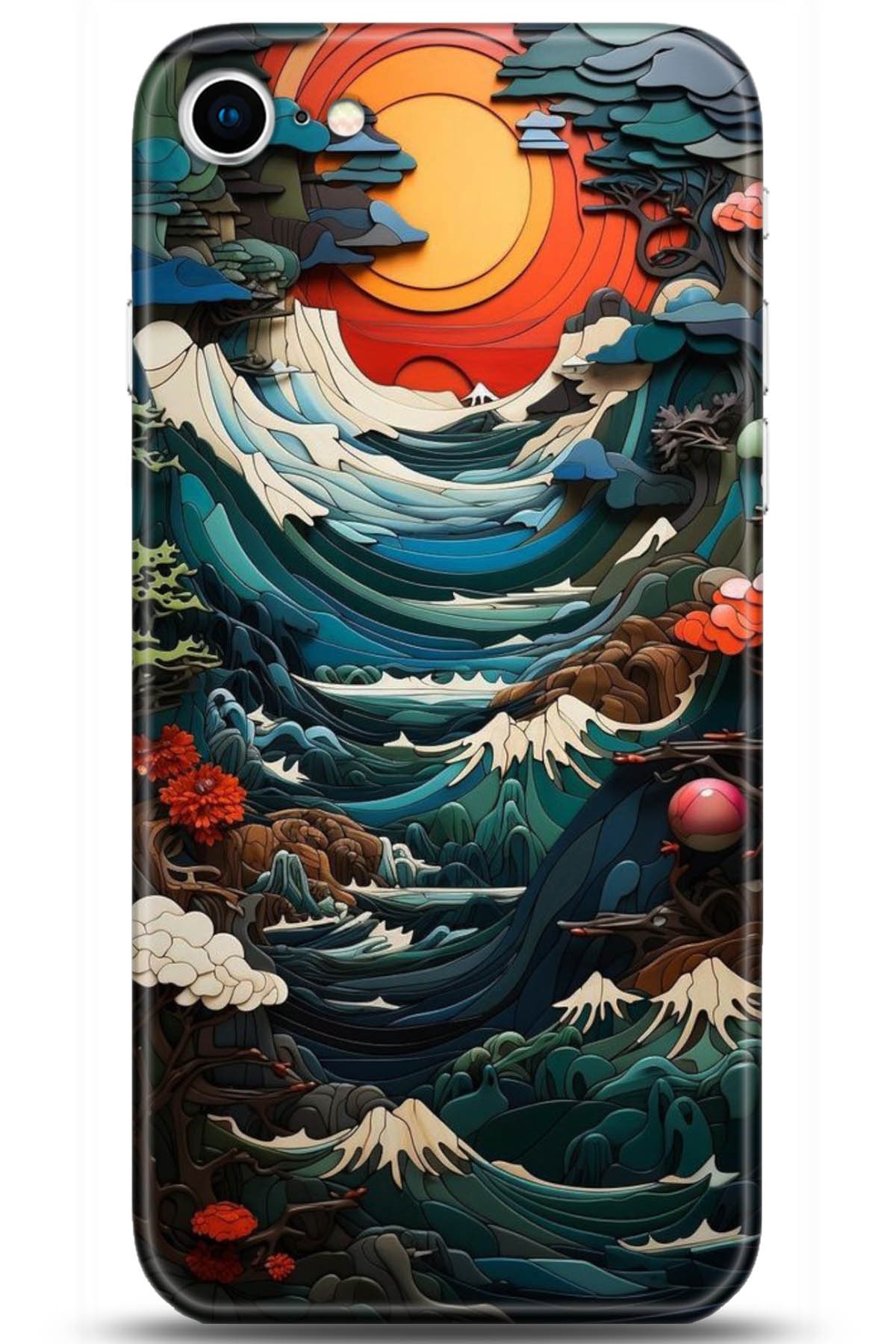 Apple iPhone SE 2 (2020) Uyumlu Kılıf HD Baskılı Kılıf - Followed Institution 5009