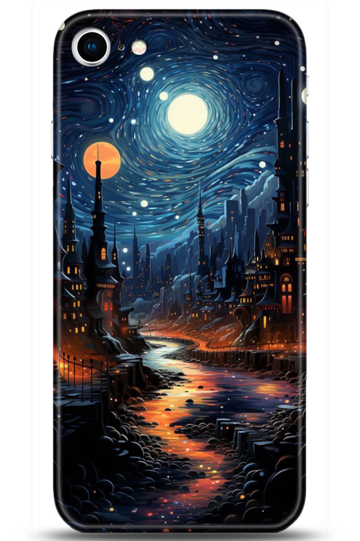 Apple iPhone SE 2 (2020) Uyumlu Kılıf HD Baskılı Kılıf - Followed Institution 5126