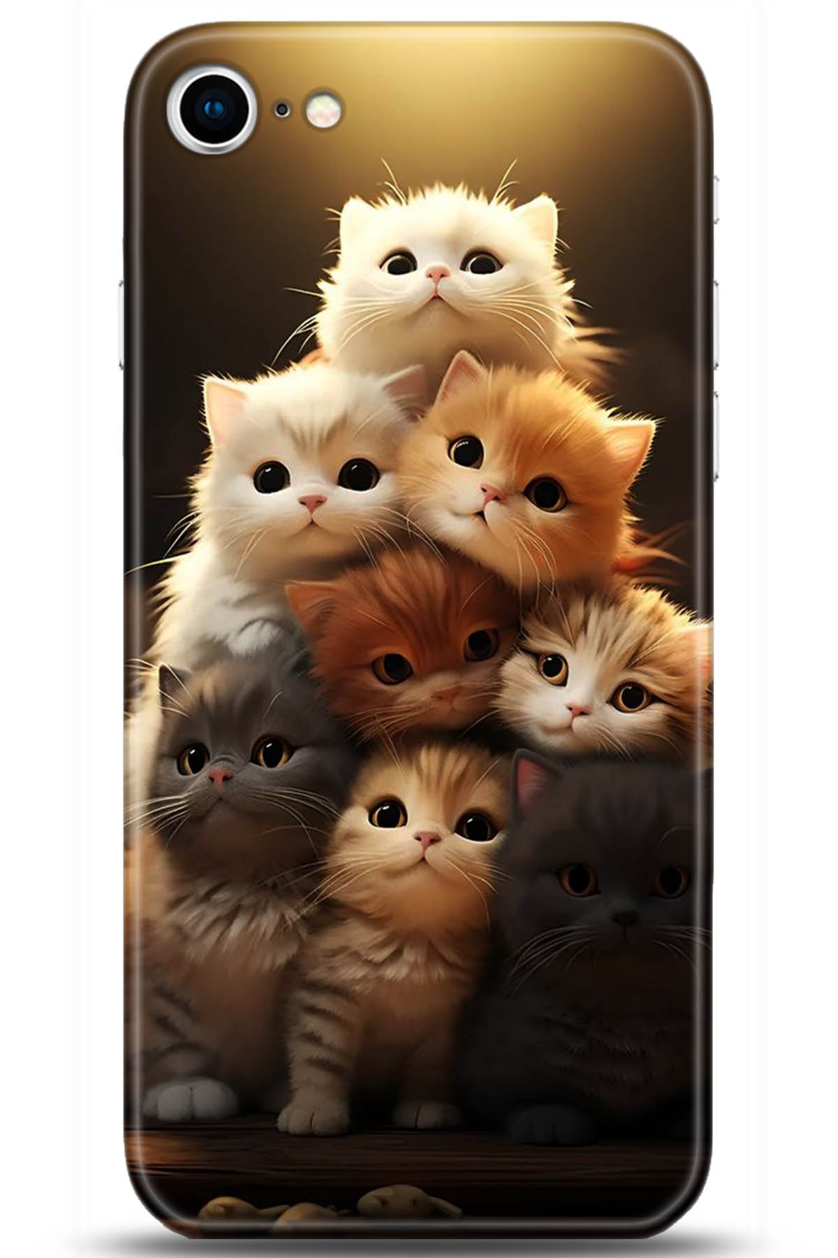 Apple iPhone SE 2 (2020) Uyumlu Kılıf HD Baskılı Kılıf - Followed Institution 5254