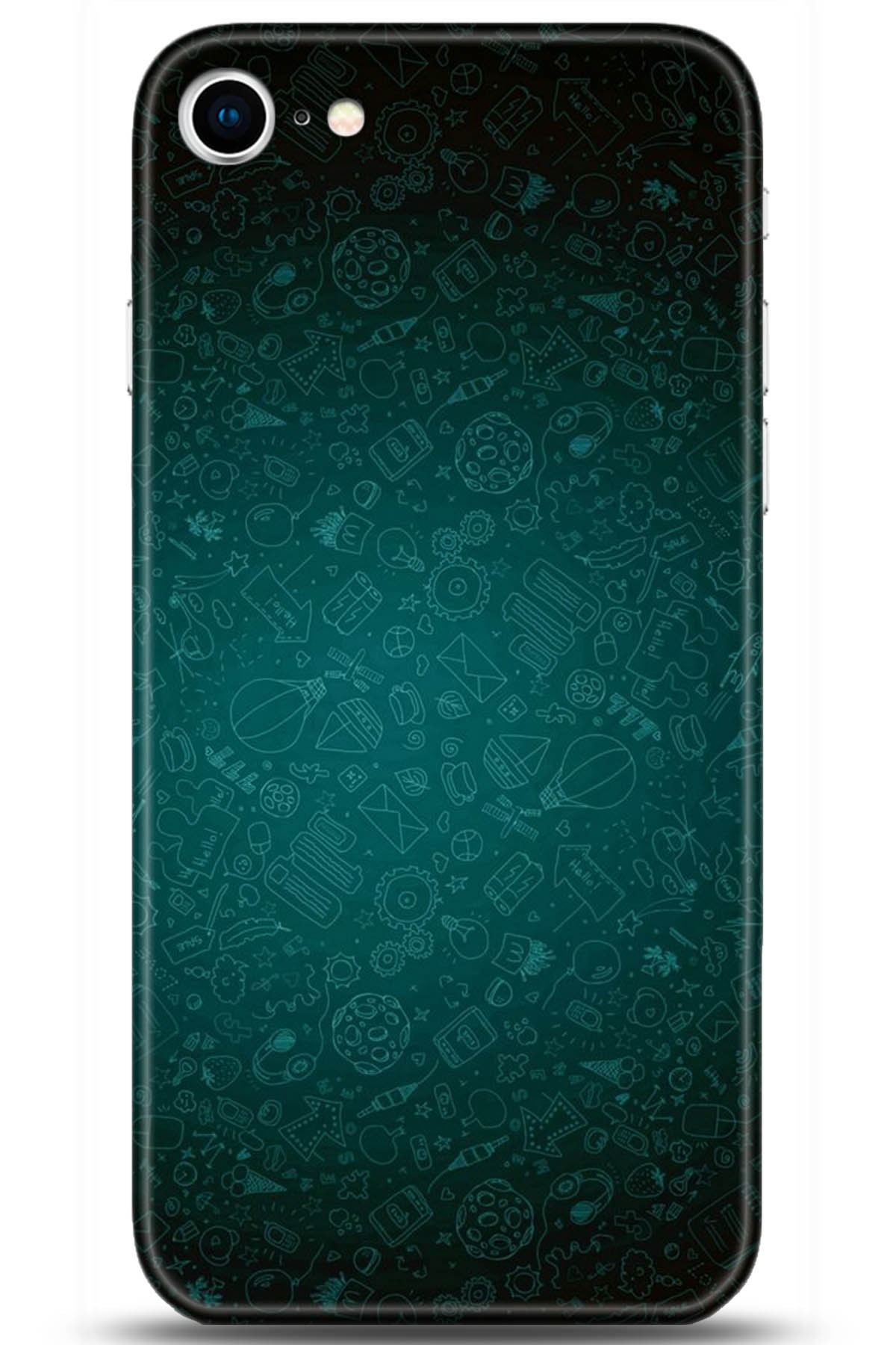 Apple iPhone SE 2 (2020) Uyumlu Kılıf HD Baskılı Kılıf - Followed Institution 5255