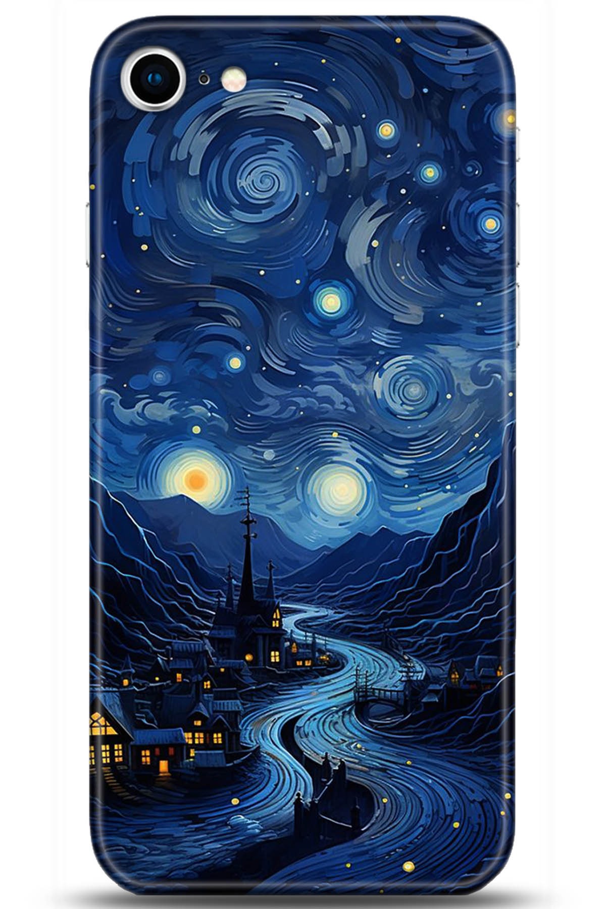 Apple iPhone SE 2 (2020) Uyumlu Kılıf HD Baskılı Kılıf - Followed Institution 5276