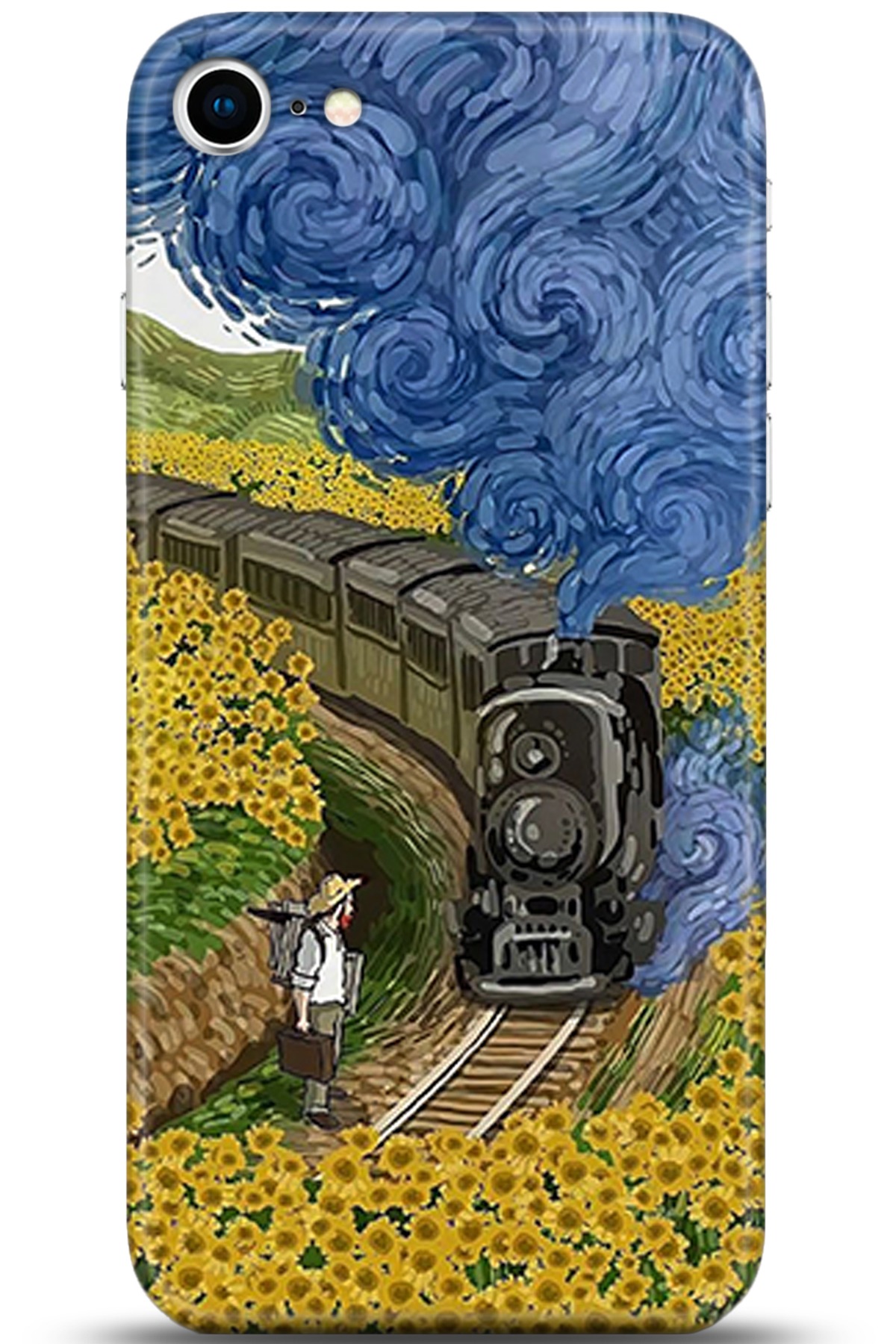 Apple iPhone SE 2 (2020) Uyumlu Kılıf HD Baskılı Kılıf - Followed Institution 5344