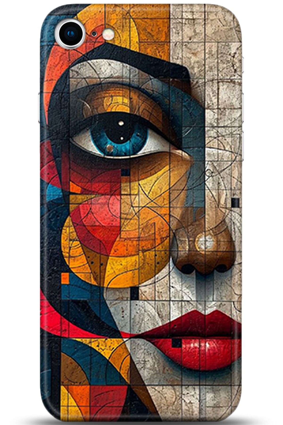 Apple iPhone SE 2 (2020) Uyumlu Kılıf HD Baskılı Kılıf - Followed Institution 5366