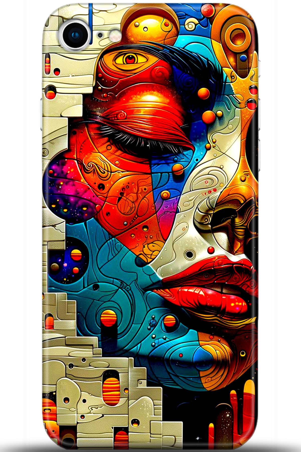 Apple iPhone SE 2 (2020) Uyumlu Kılıf HD Baskılı Kılıf - Followed Institution 5422