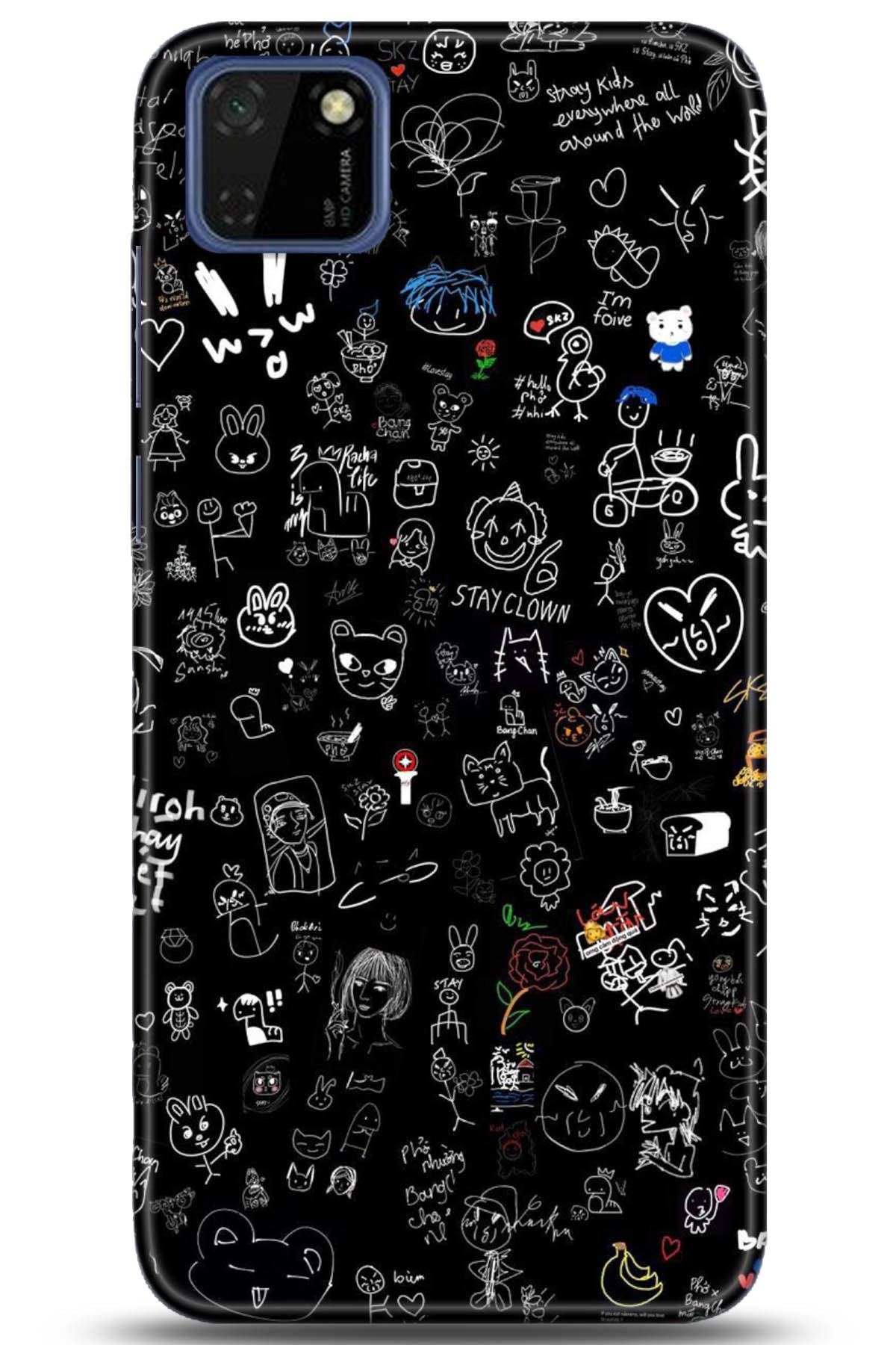 Huawei Y5P Uyumlu Kılıf HD Baskılı Kılıf - Followed Institution 5143